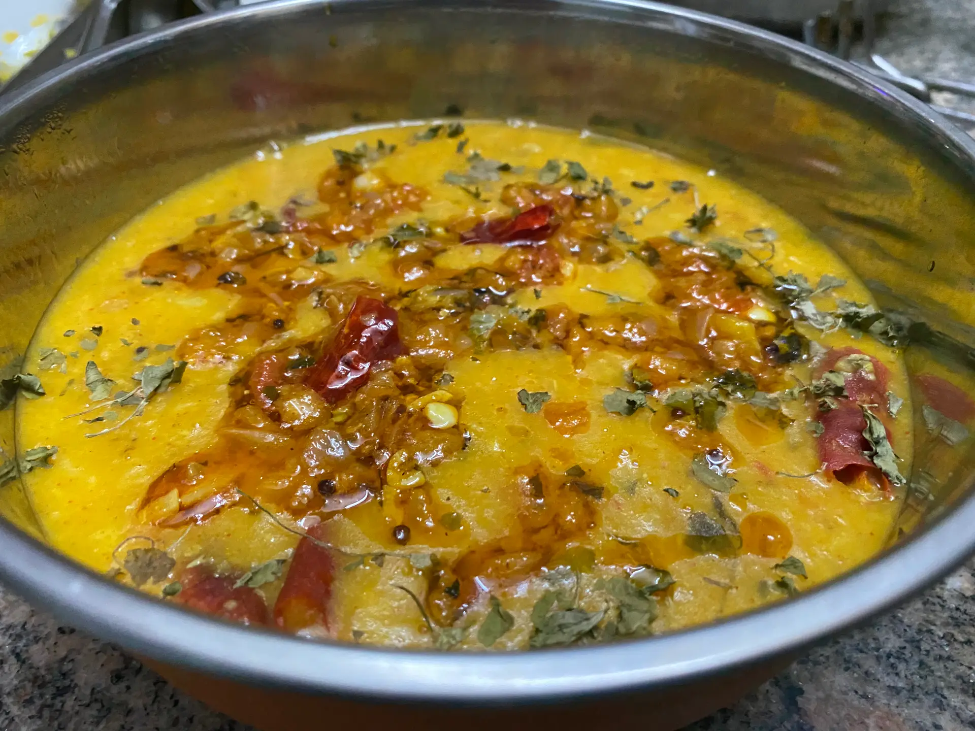 A cook's photo of Dal Tadka