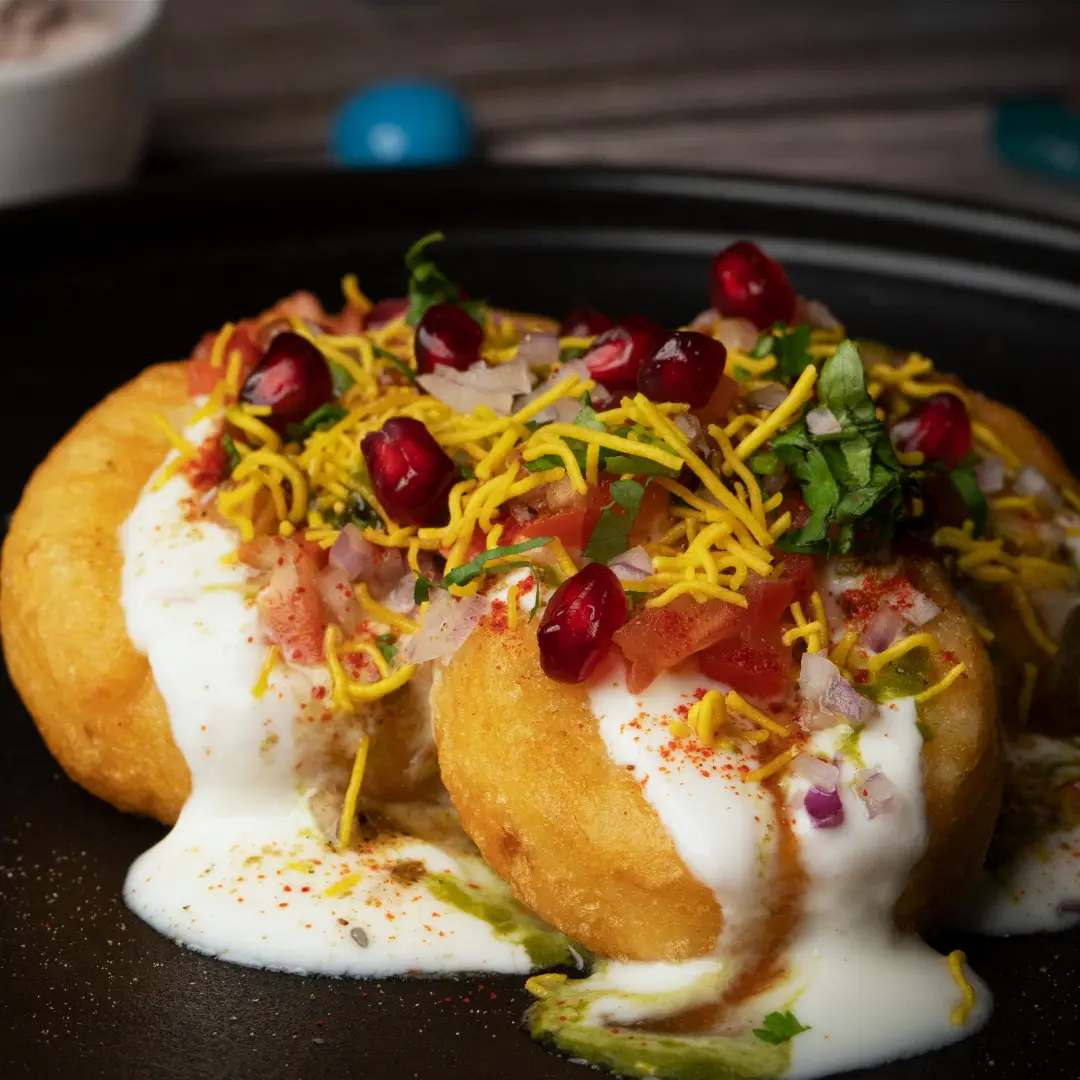 Aloo Tikki Chaat