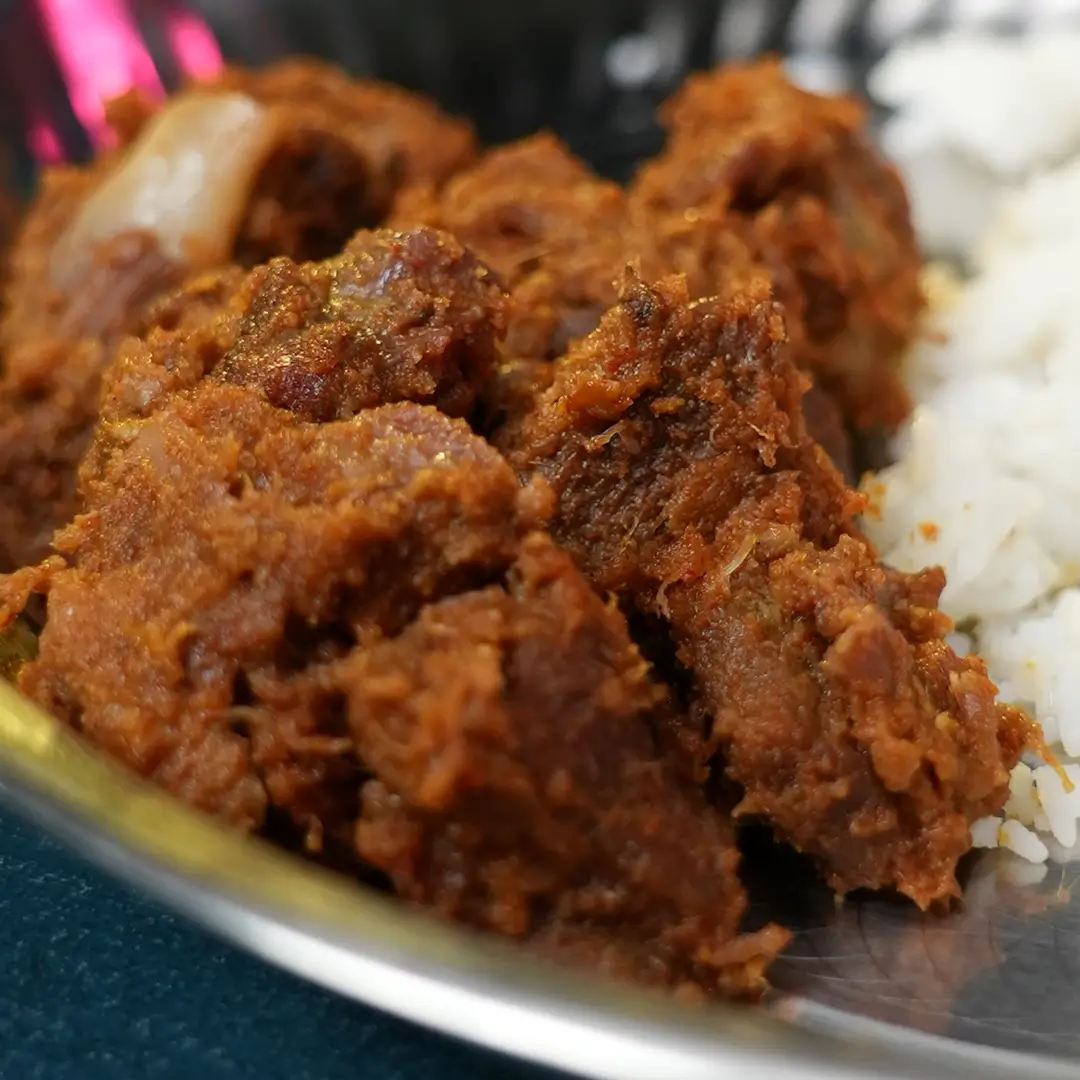 Simple Mutton Fry