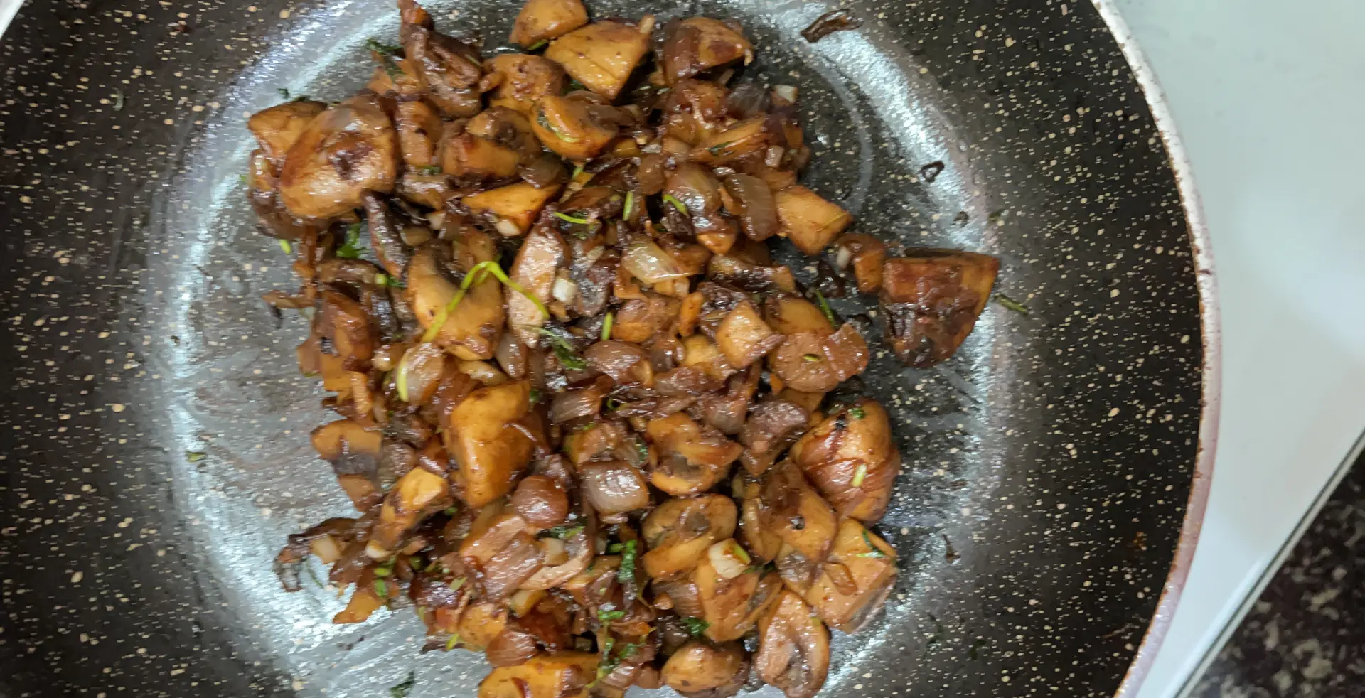 A cook's photo of Garlic Mushroom