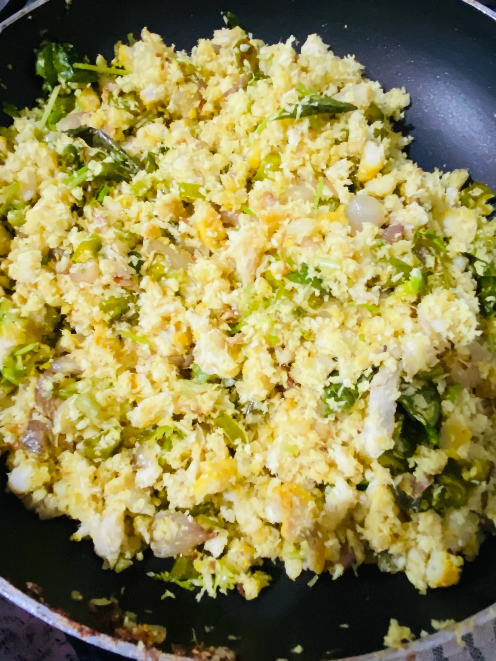 A cook's photo of Sura Puttu