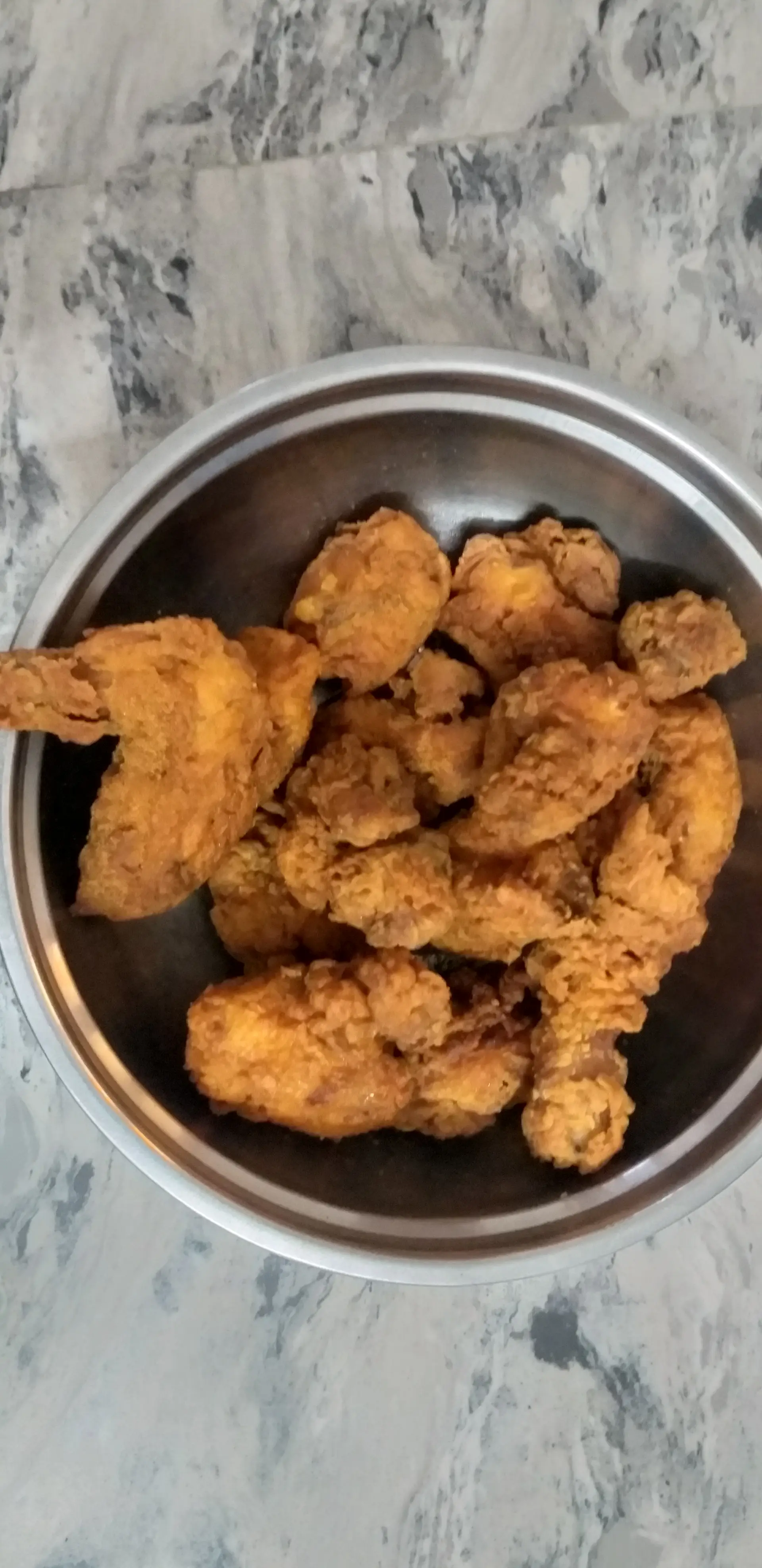 A cook's photo of குக்டு ஃப்ரைடு சிக்கன்