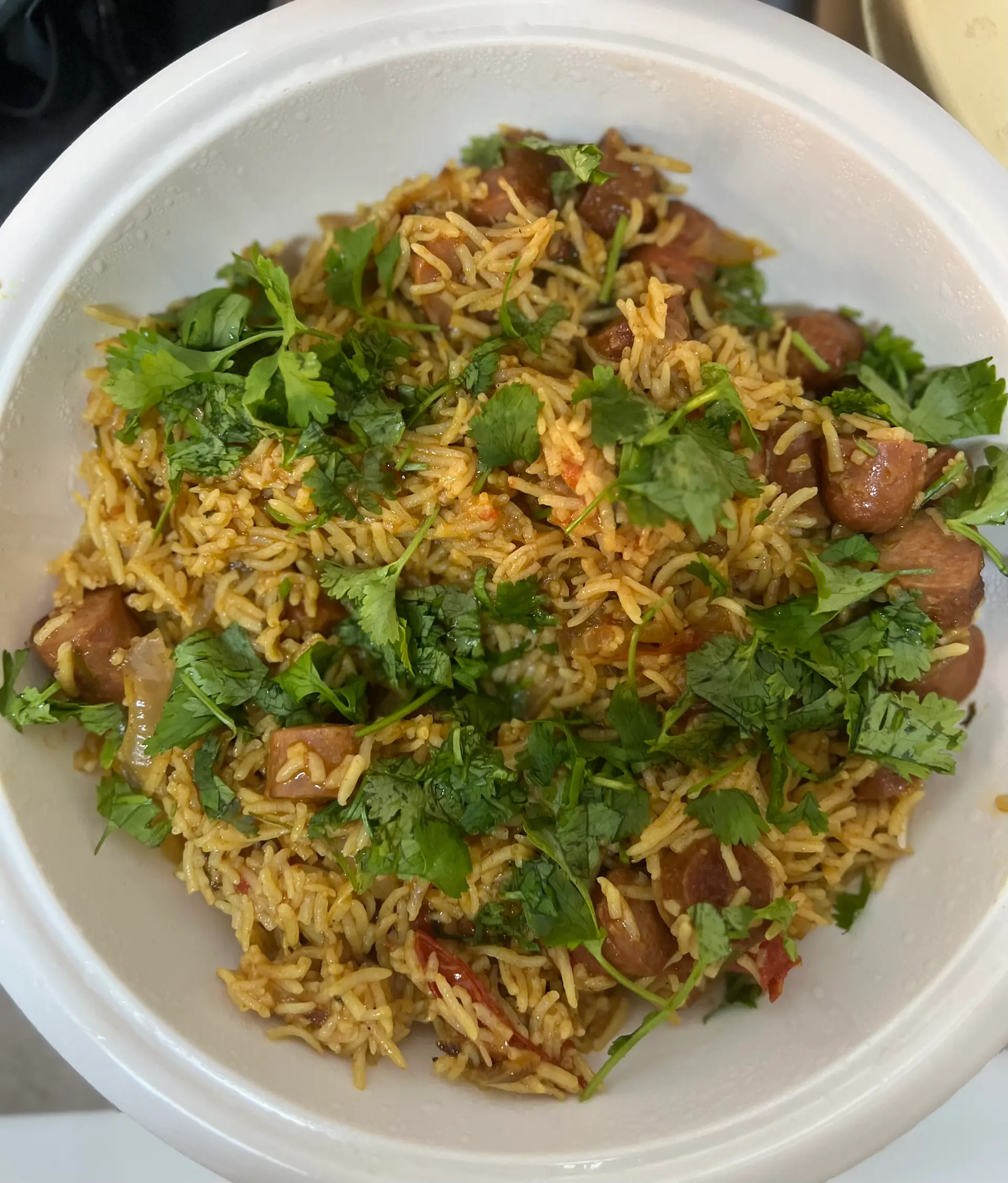A cook's photo of Easy Chicken Sausage Pulao
