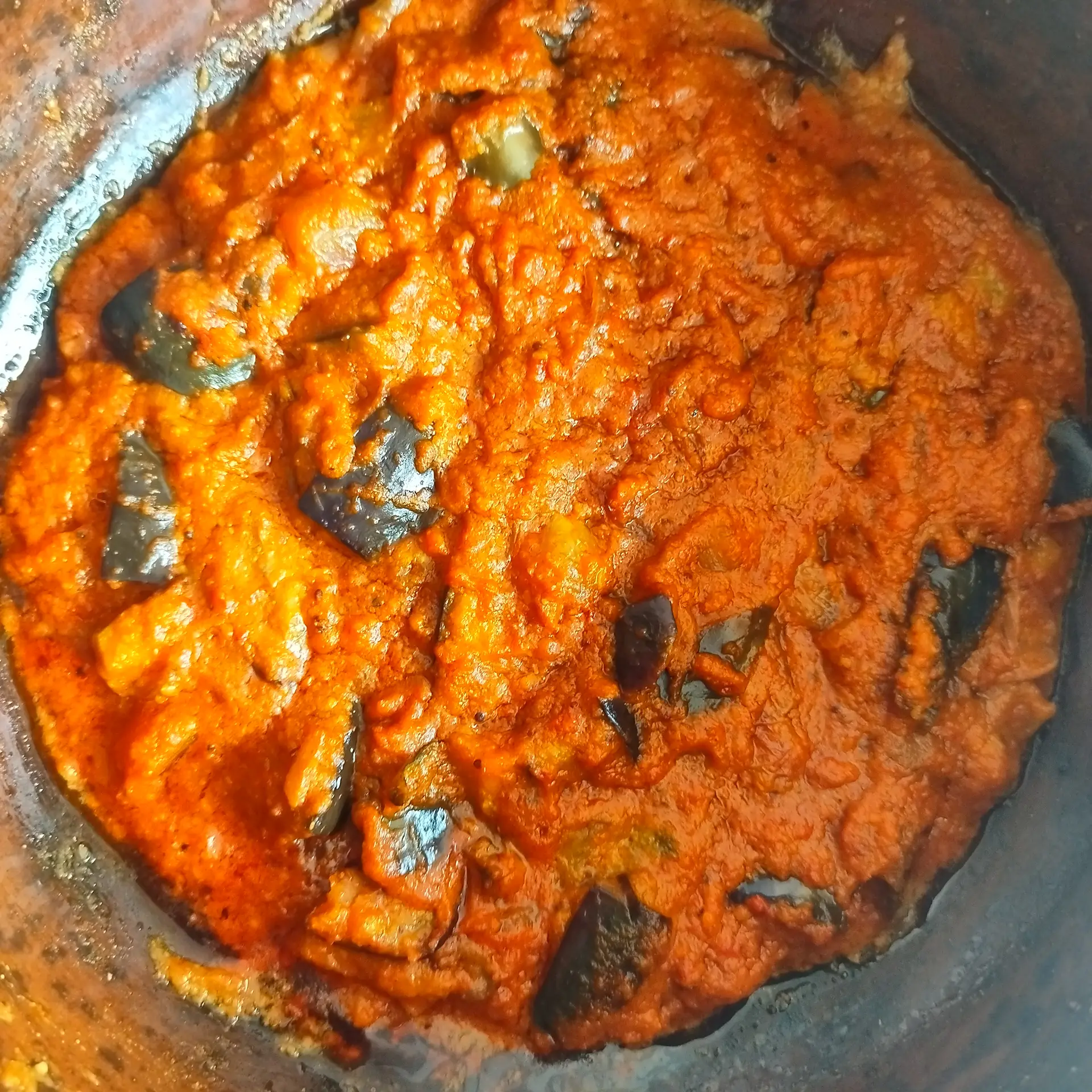 A cook's photo of Ennai Kathirika Kulambu