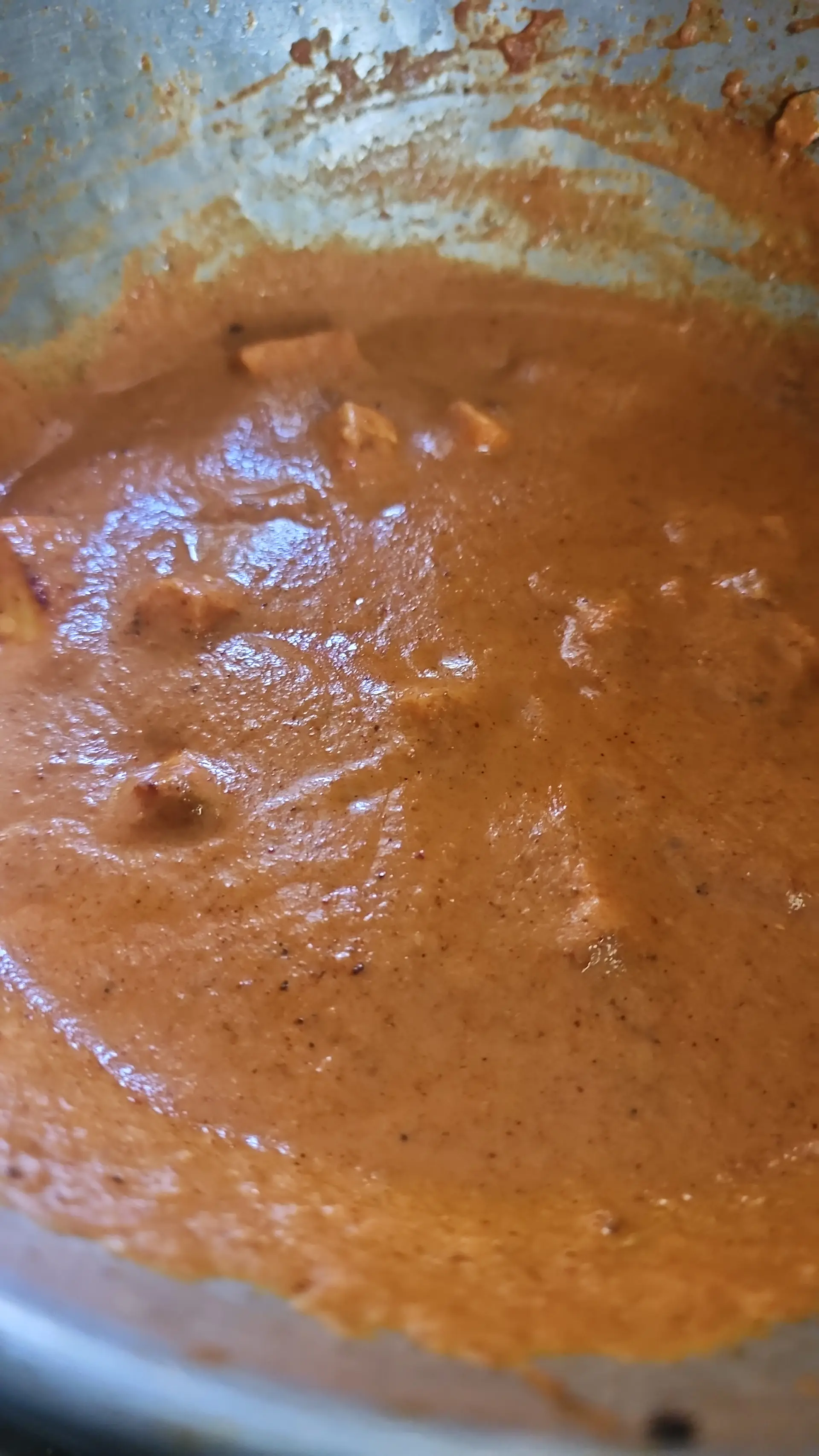 A cook's photo of Paneer Changezi