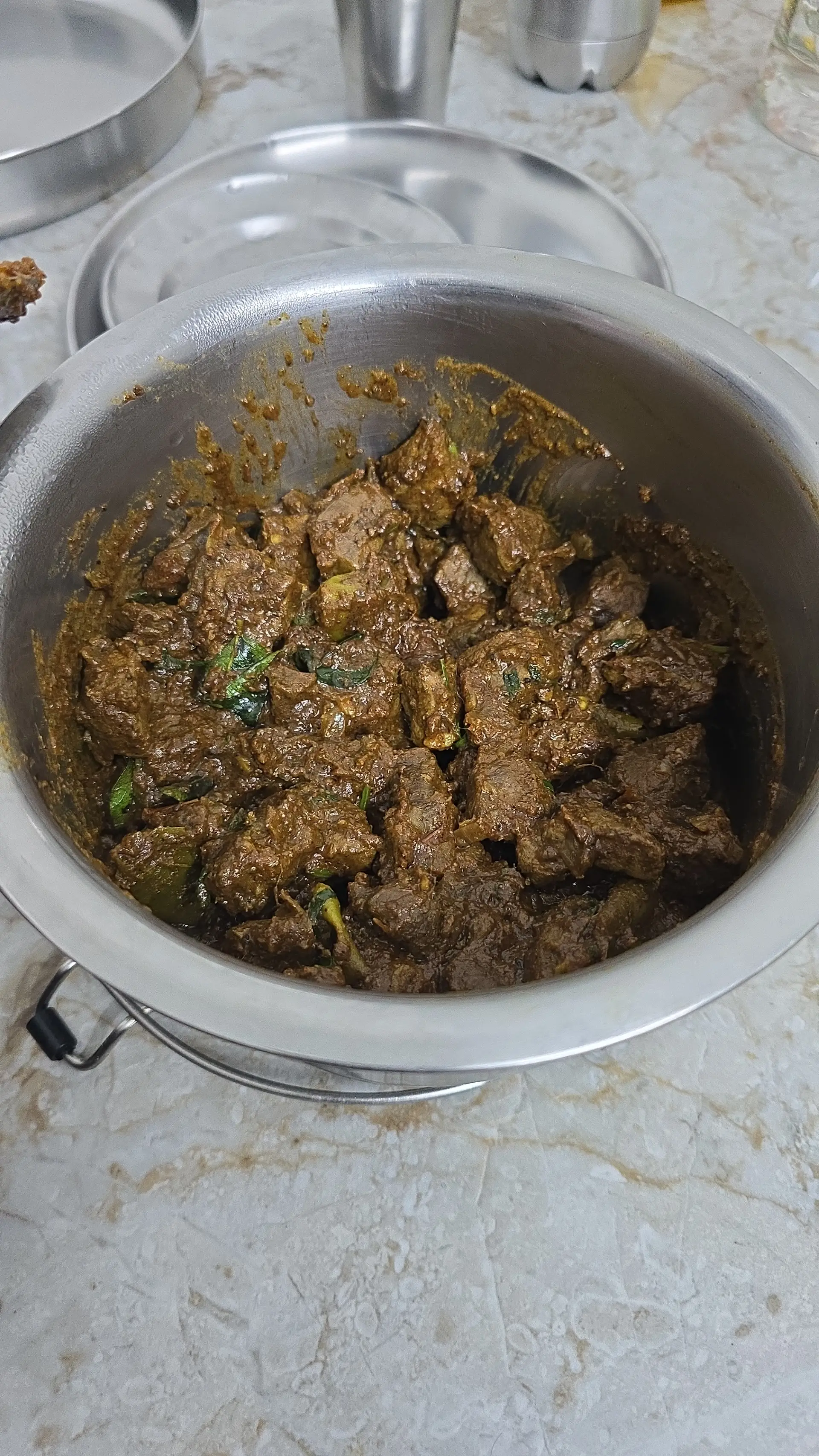 A cook's photo of Mutton Liver Pepper Fry