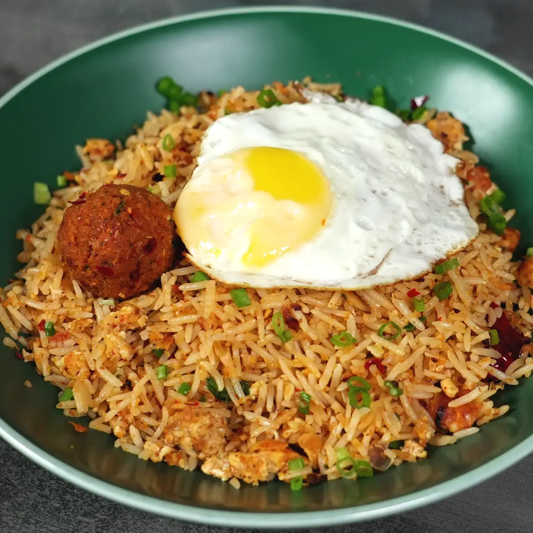 Kooni Karuvadu Sambal Fried Rice