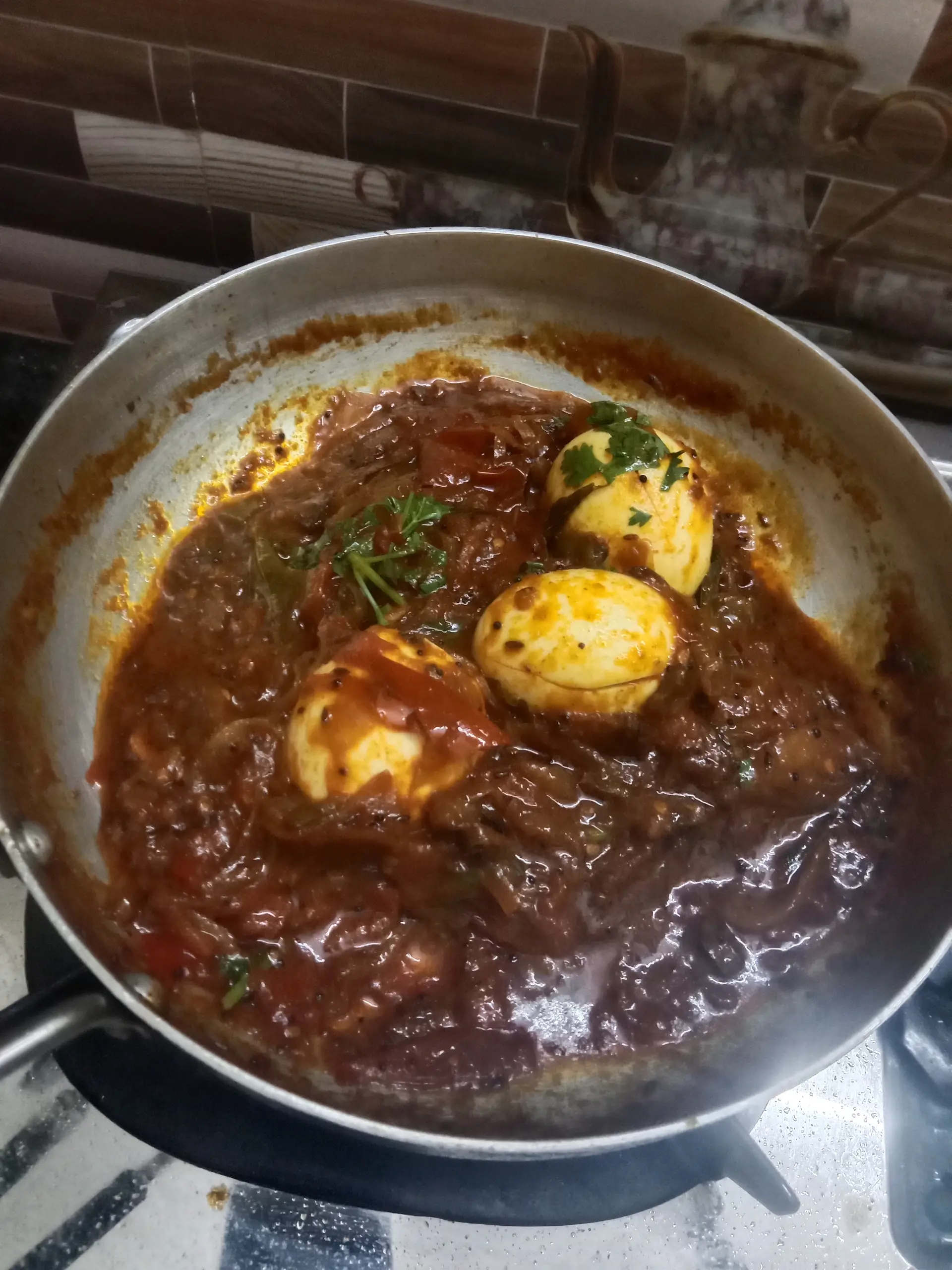 A cook's photo of Boiled Egg Thokku
