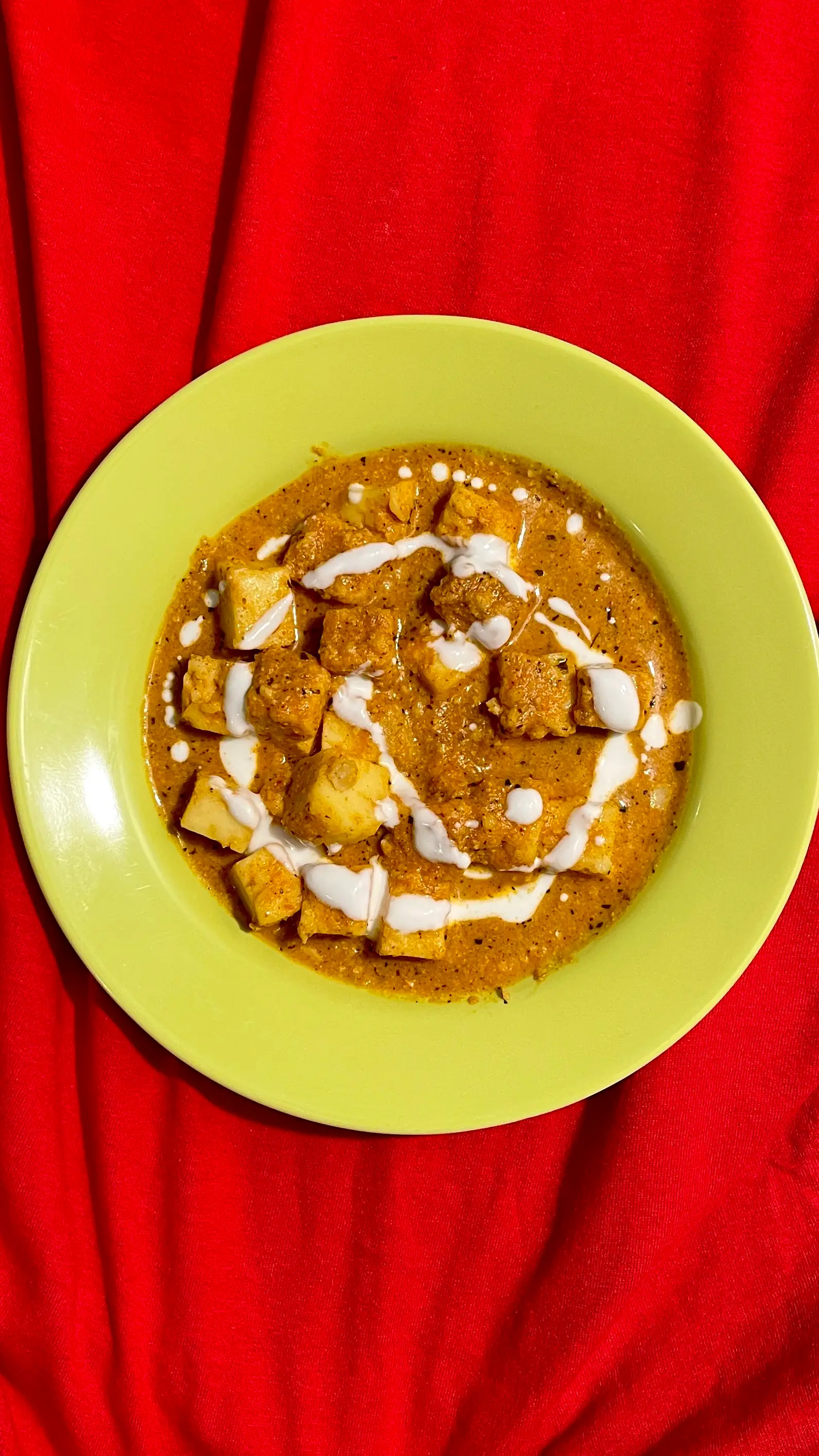A cook's photo of Paneer Butter Masala