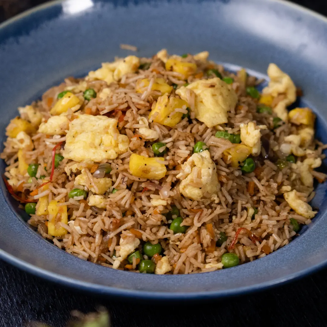 Thai Pineapple and Egg Fried Rice