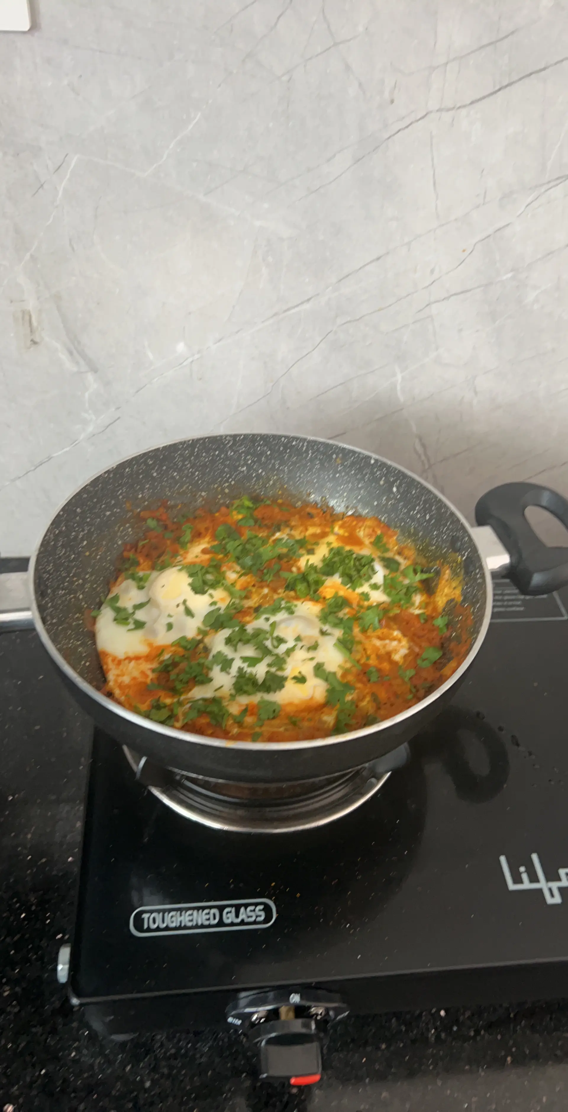 A cook's photo of Egg Drop Curry