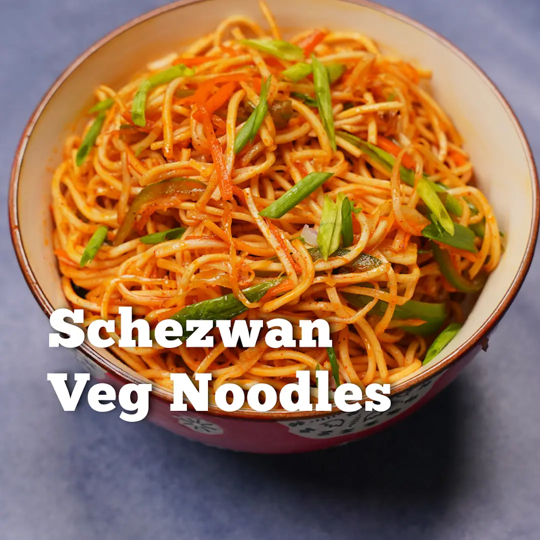 Cookd Schezwan Veg Noodles