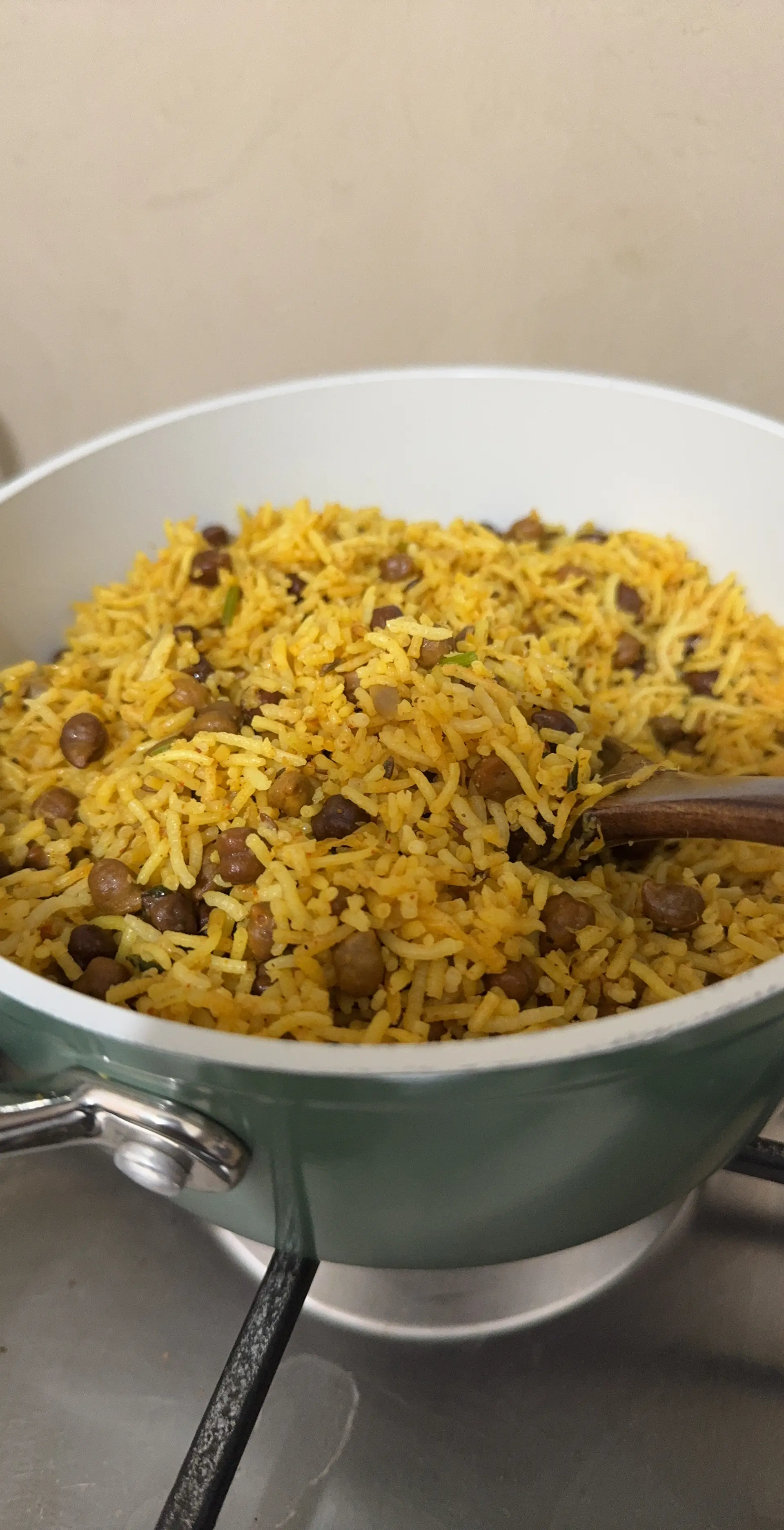 A cook's photo of Channa Pulao