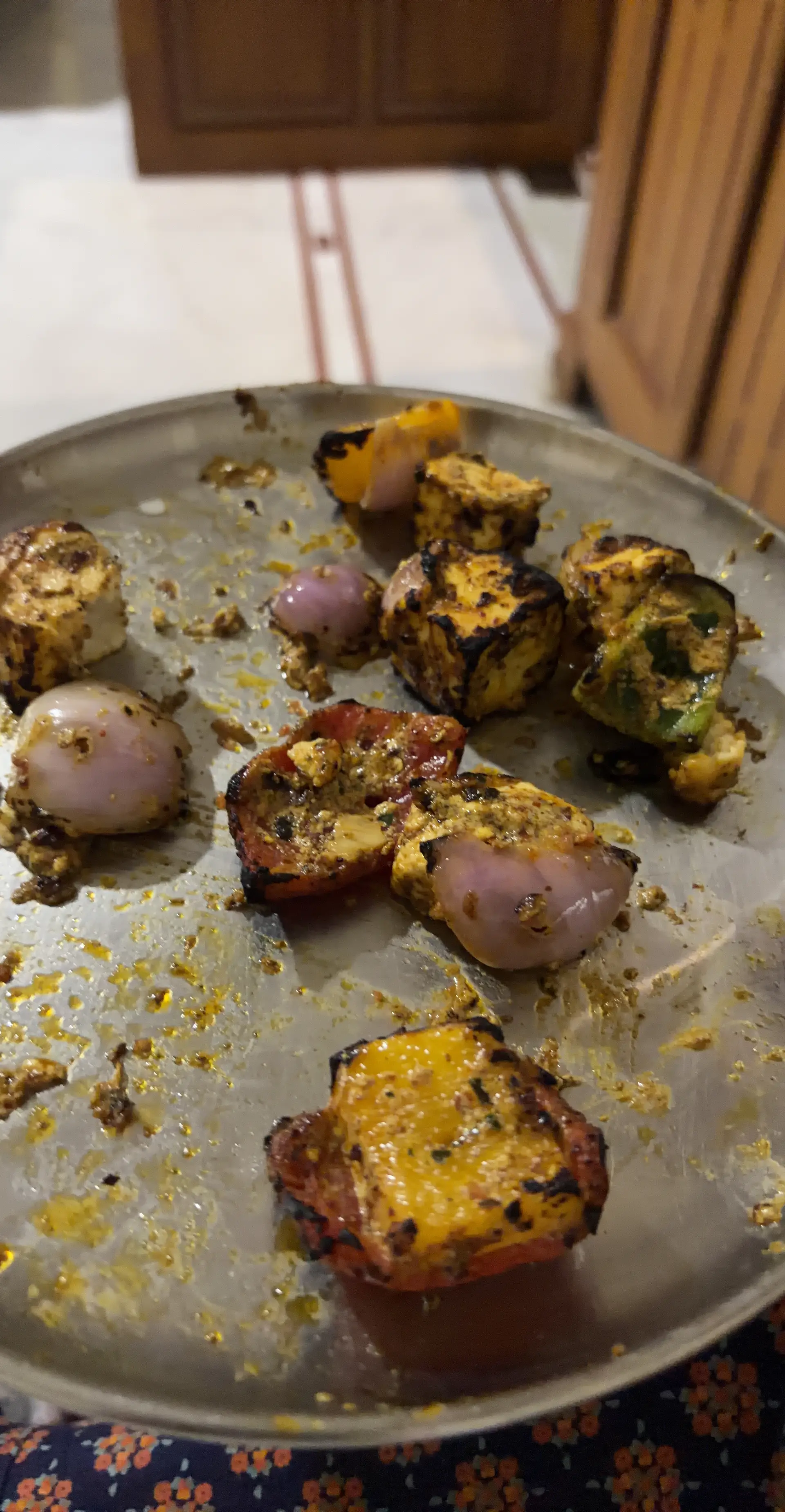 A cook's photo of Chettinad Paneer Tikka