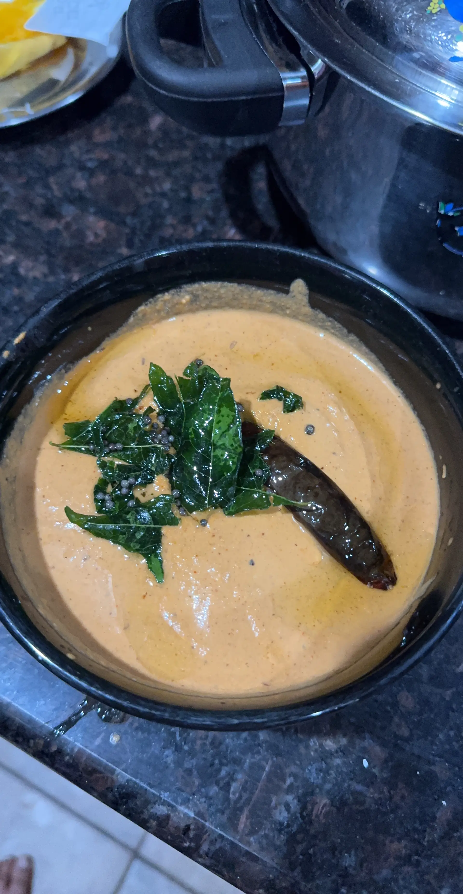 A cook's photo of Peanut Tomato Chutney