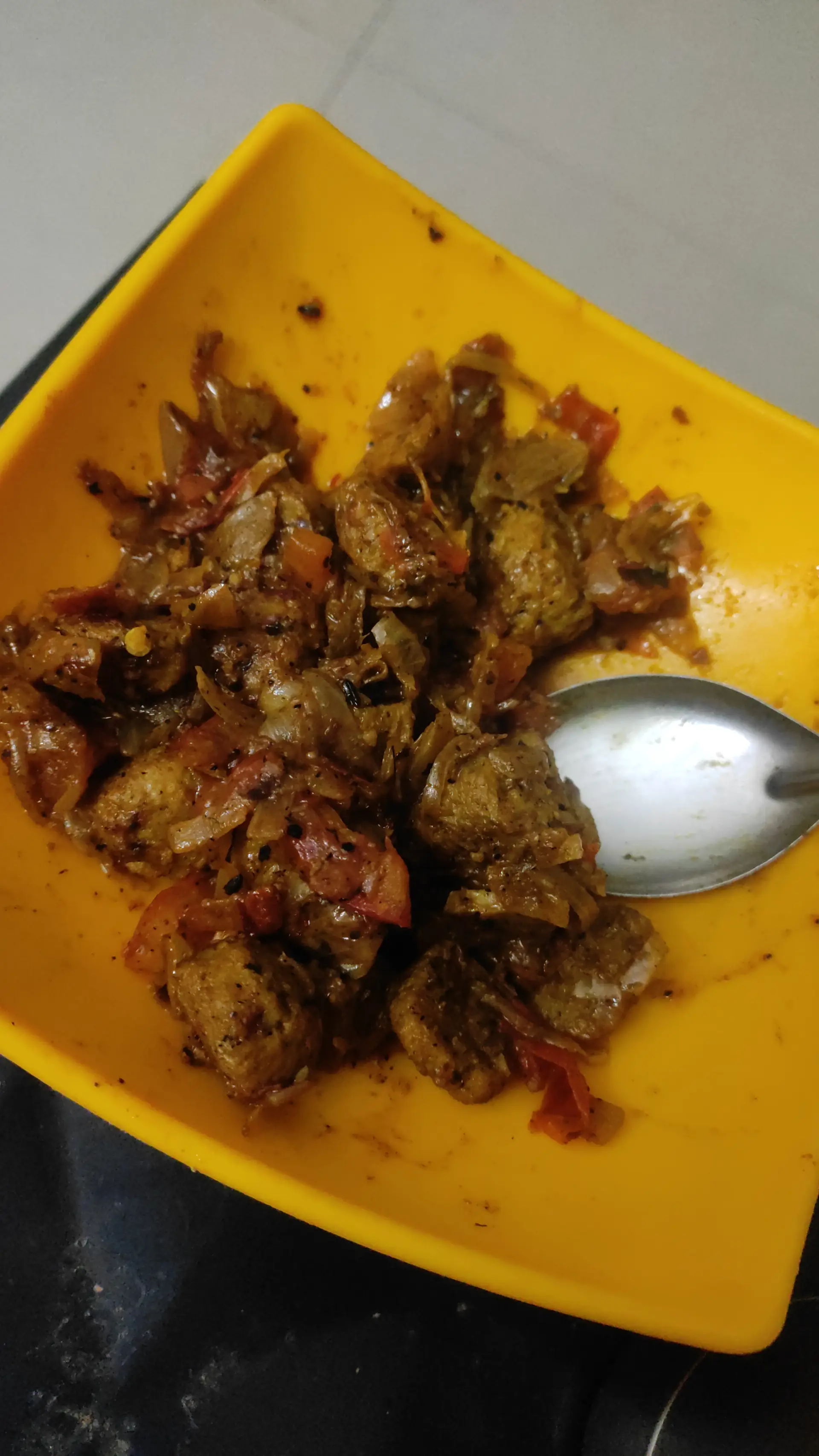 A cook's photo of Soya Kadai Masala