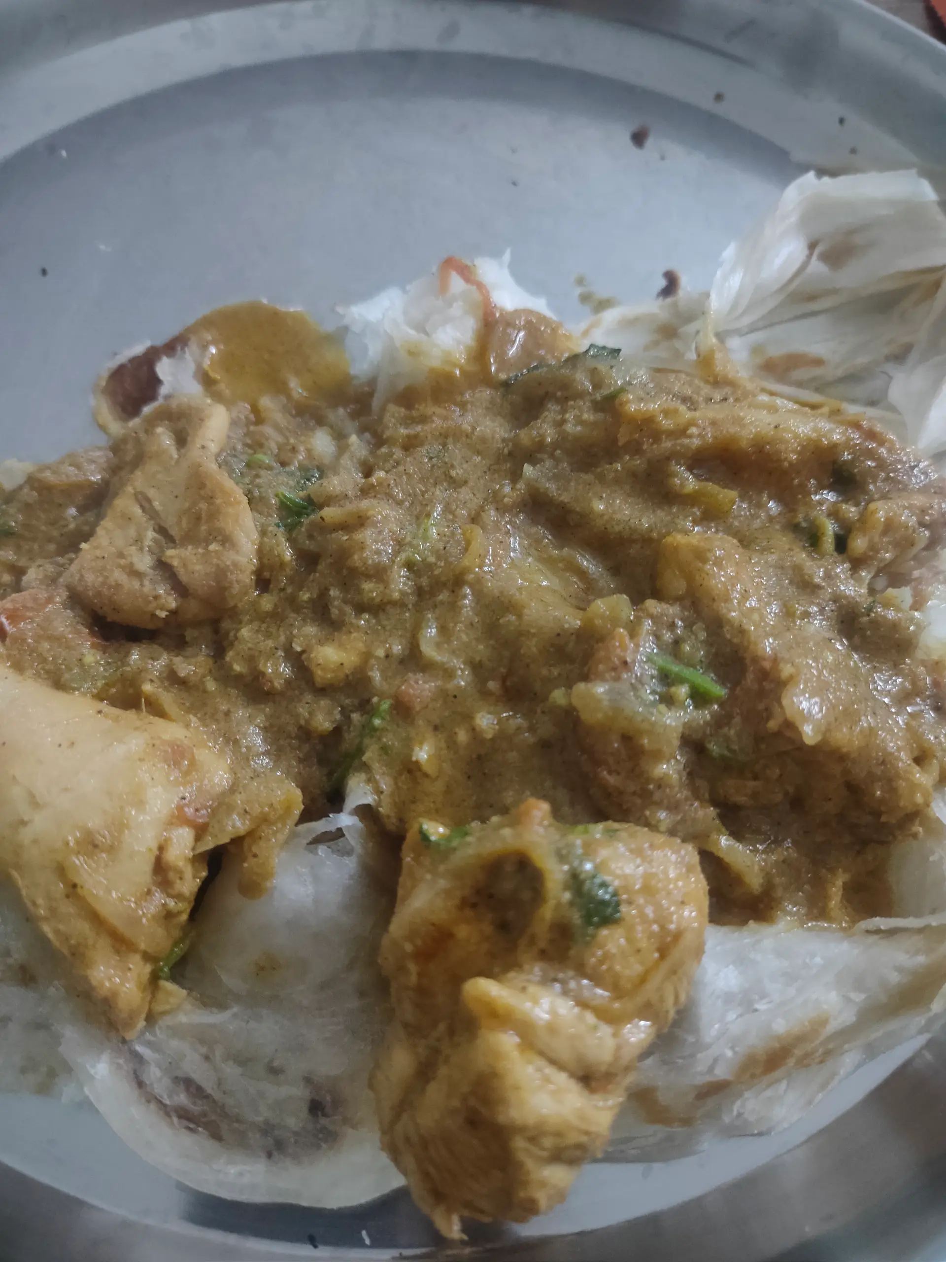 A cook's photo of Chicken Salna