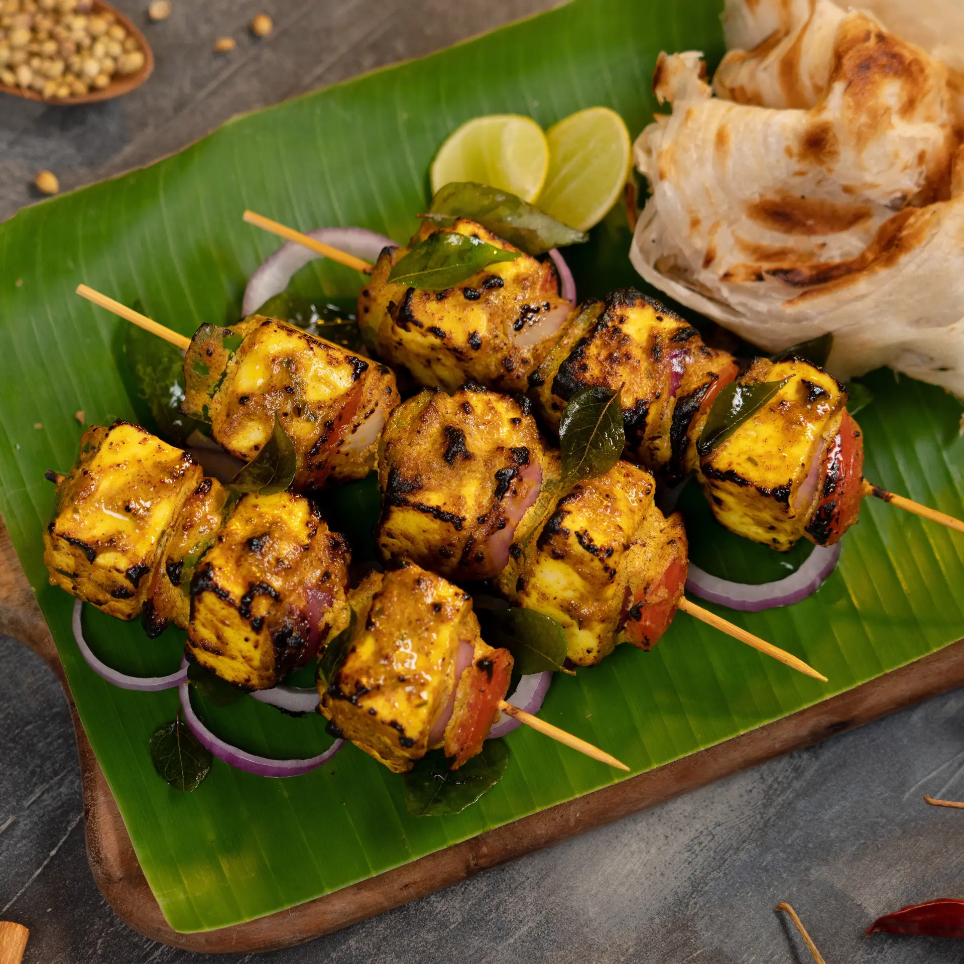 Chettinad Paneer Tikka