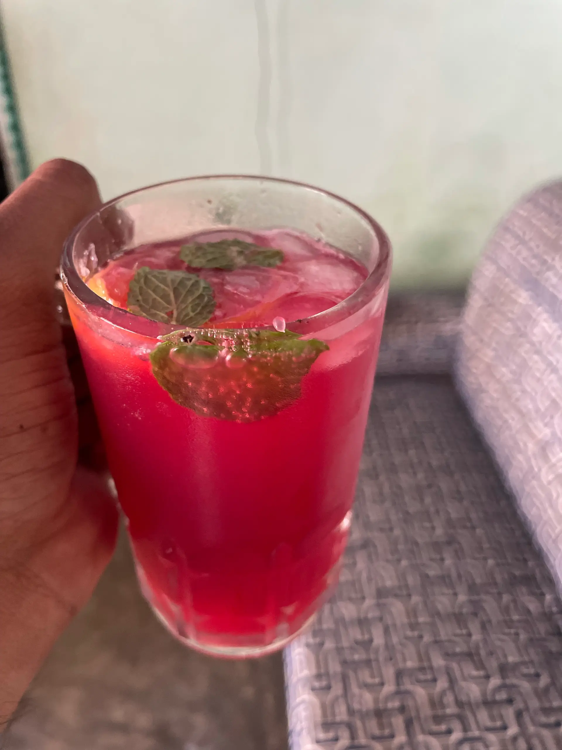 A cook's photo of Pomegranate Mojito
