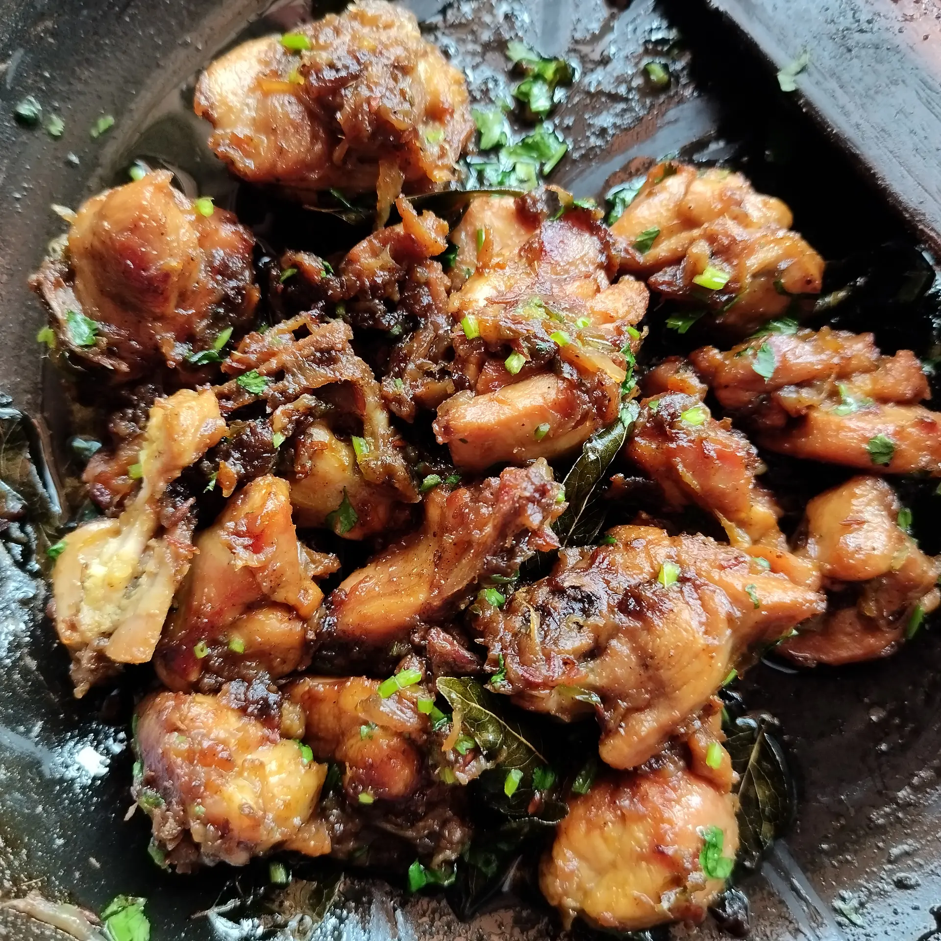 A cook's photo of Easy Chicken Varuval