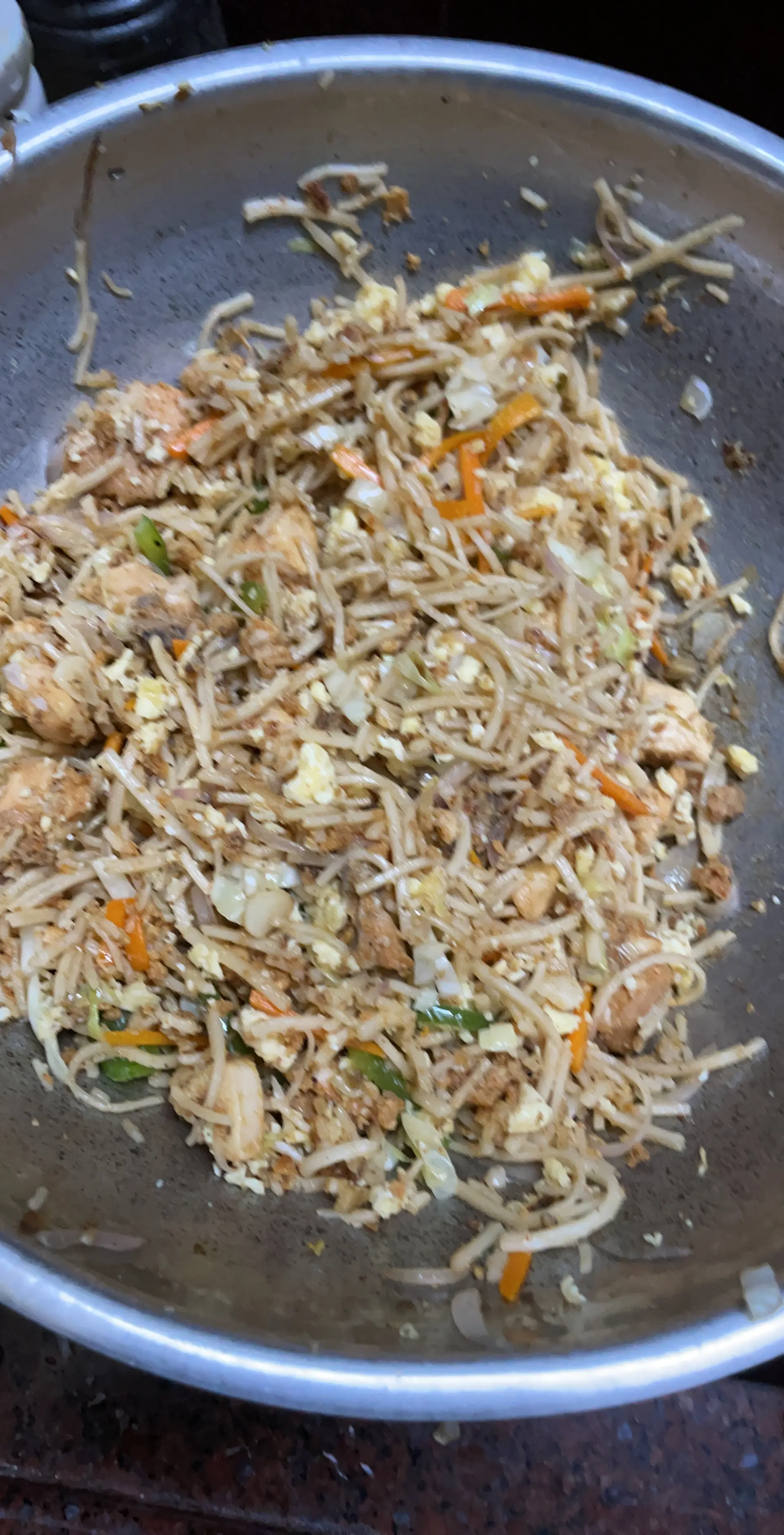 A cook's photo of Chicken Hakka Noodles
