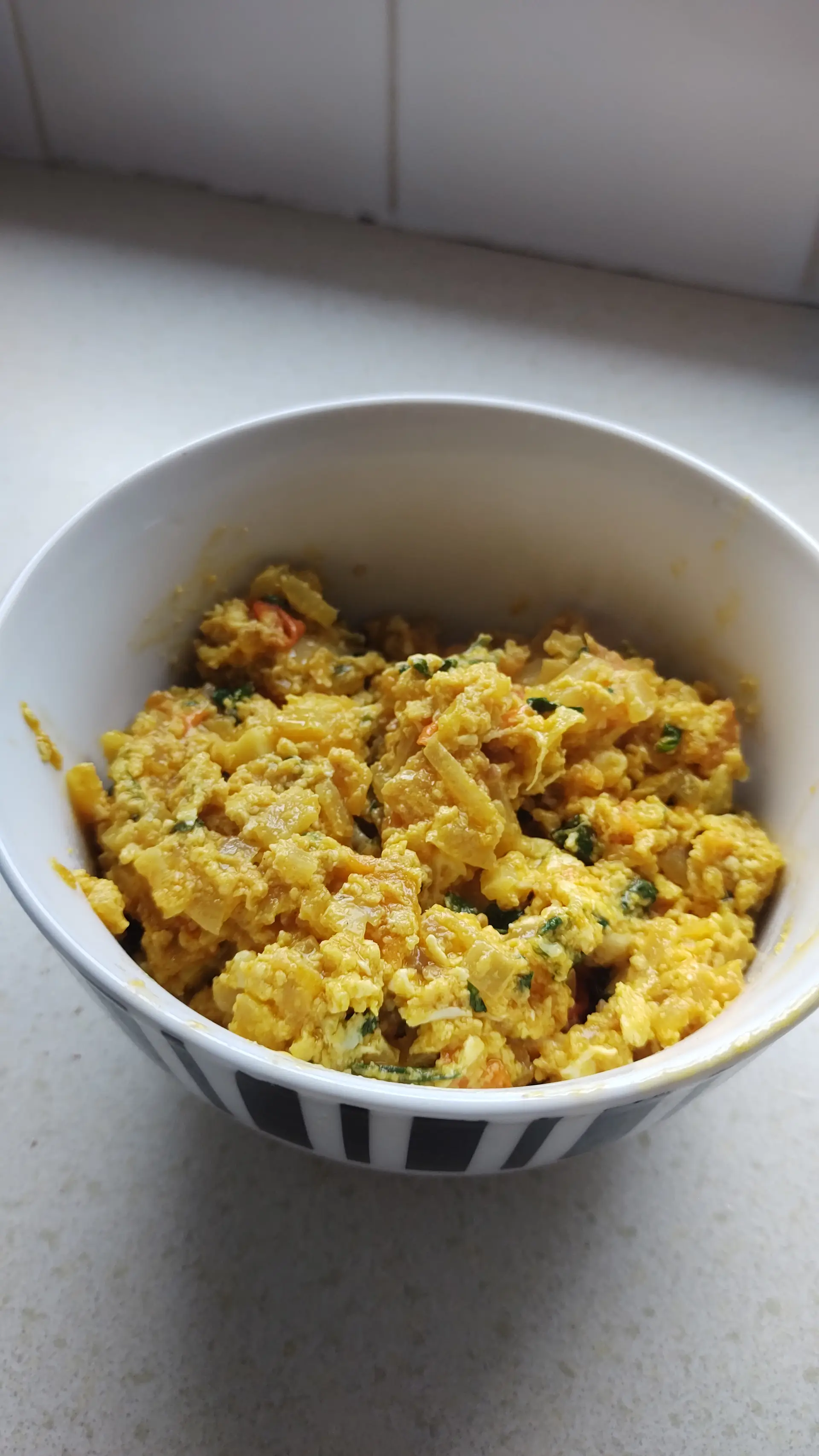 A cook's photo of Parsi Akuri