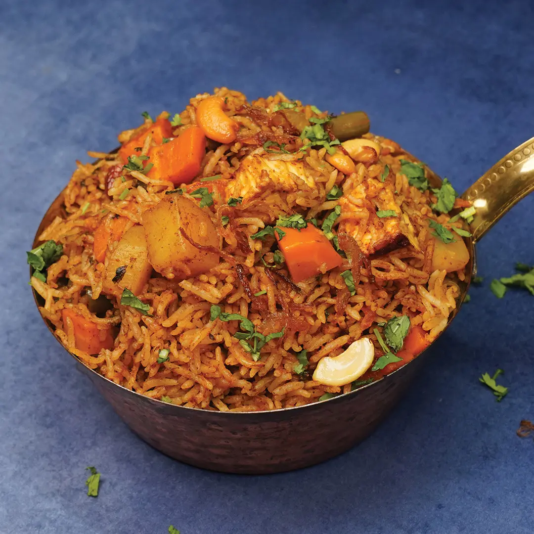 Cookd Hyderabadi Veg Biryani (Pressure Cooker)