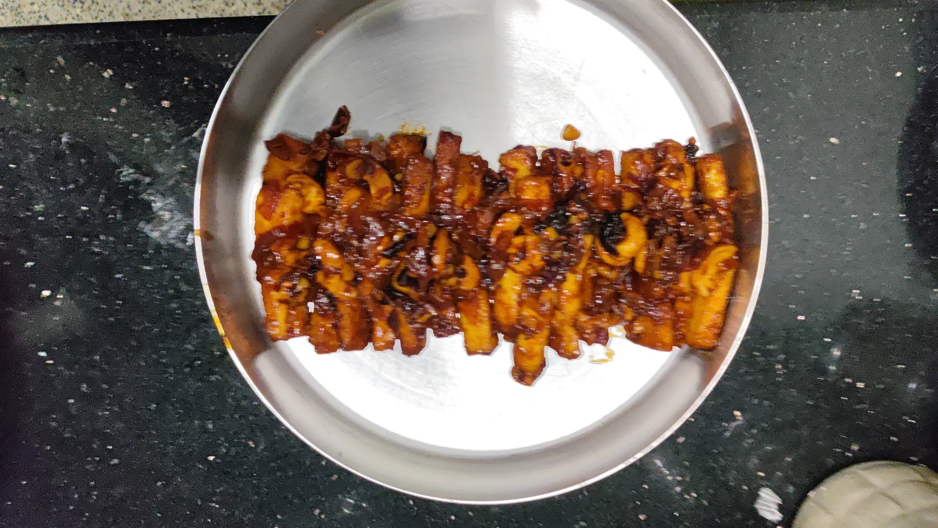 A cook's photo of Dragon Paneer