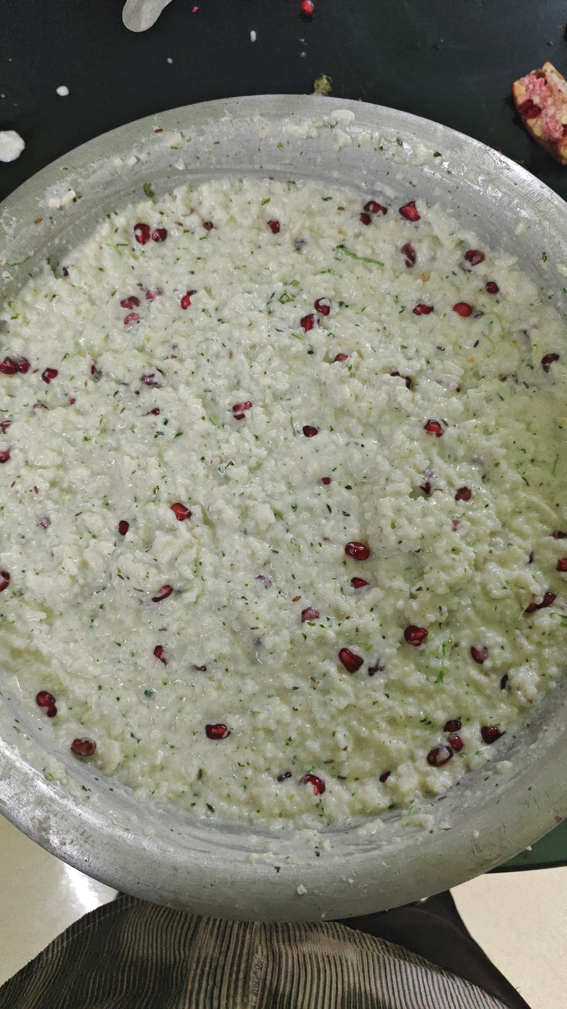 A cook's photo of Thecha Curd Rice