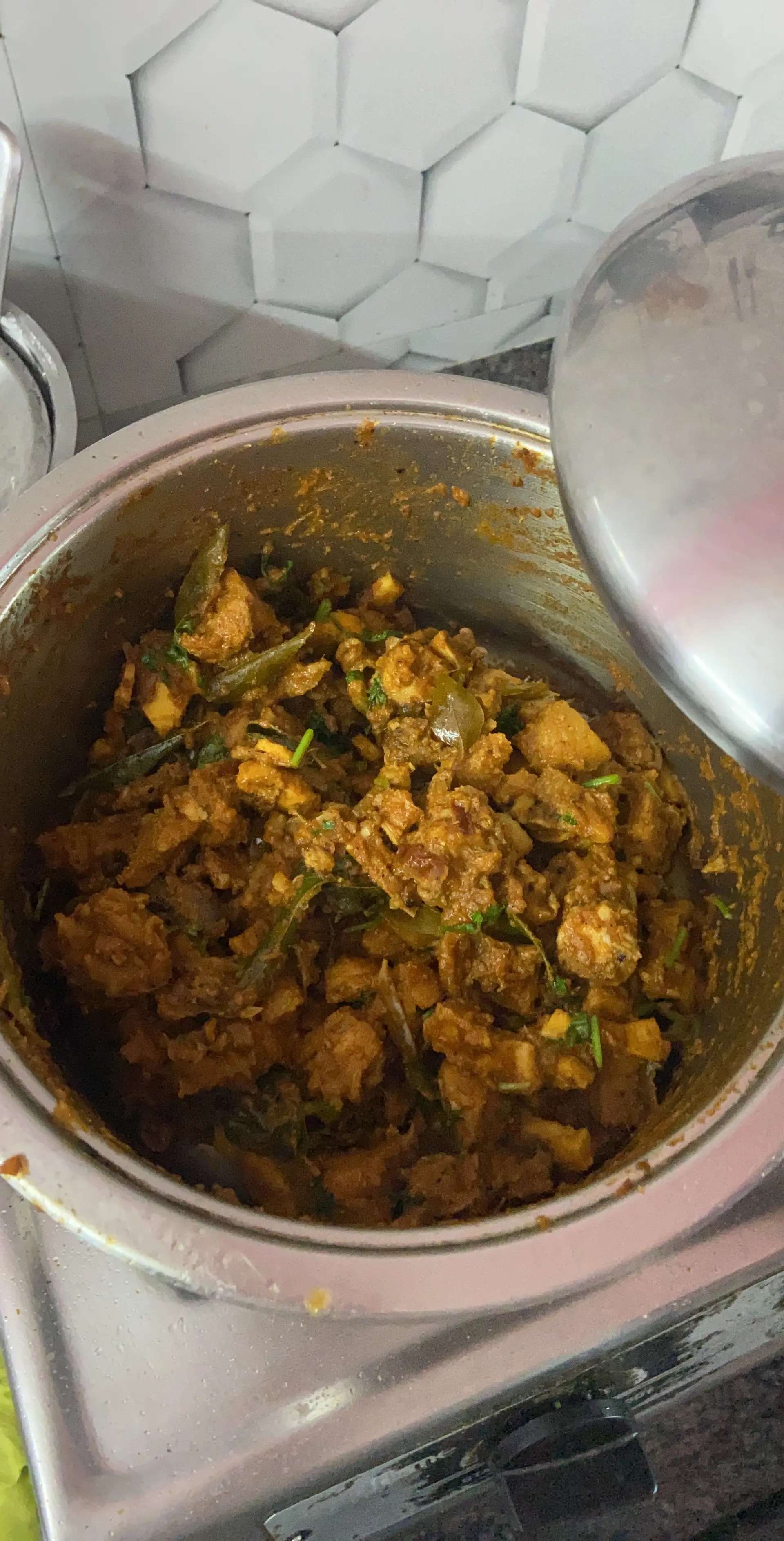 A cook's photo of Andhra Mutton Fry