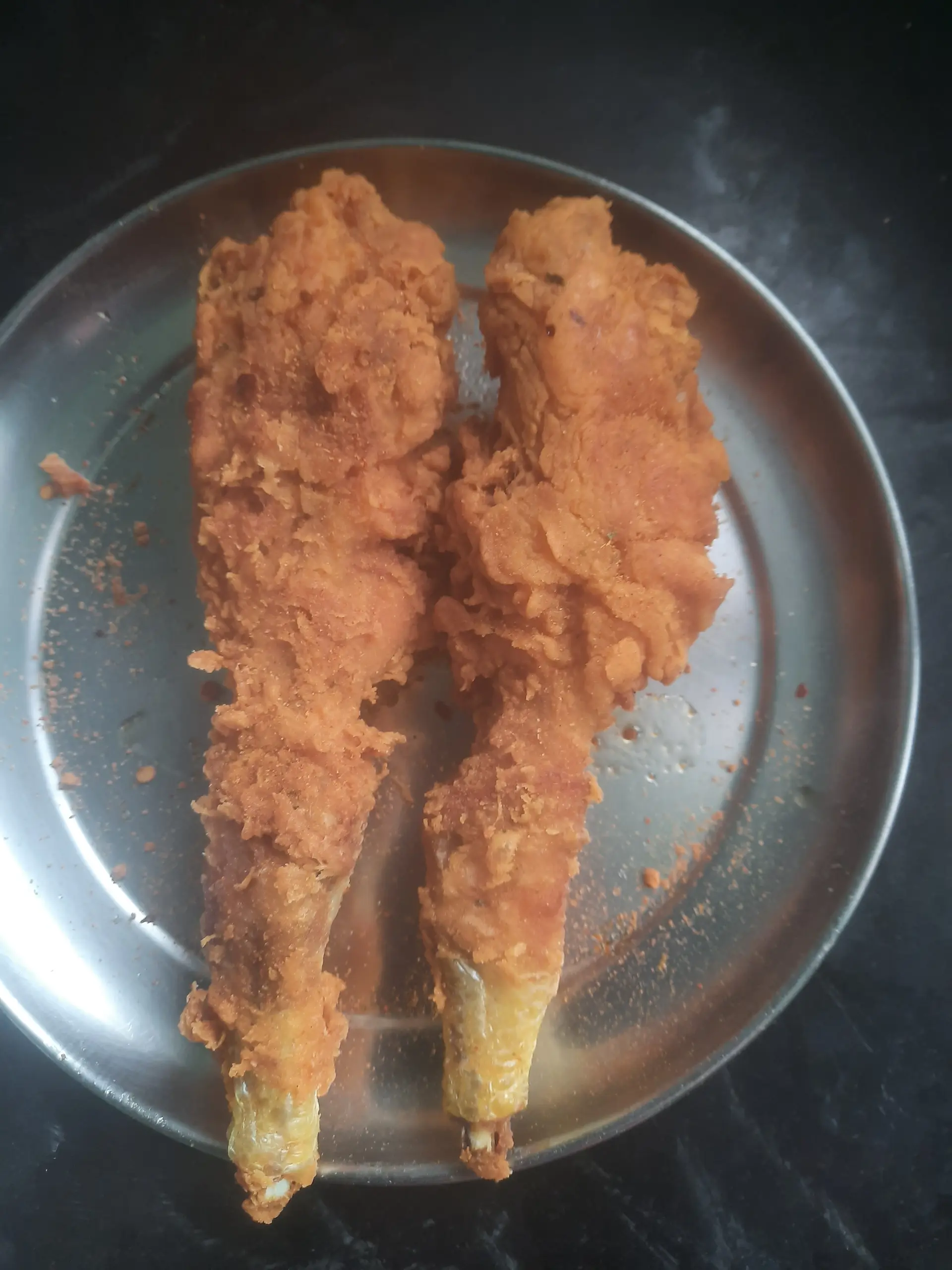 A cook's photo of குக்டு ஃப்ரைடு சிக்கன்