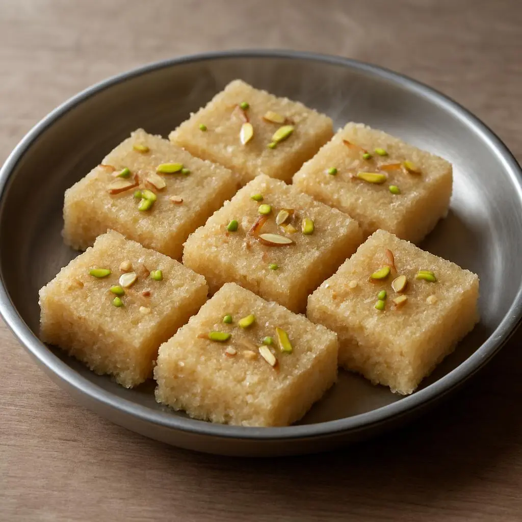 Rava Burfi
