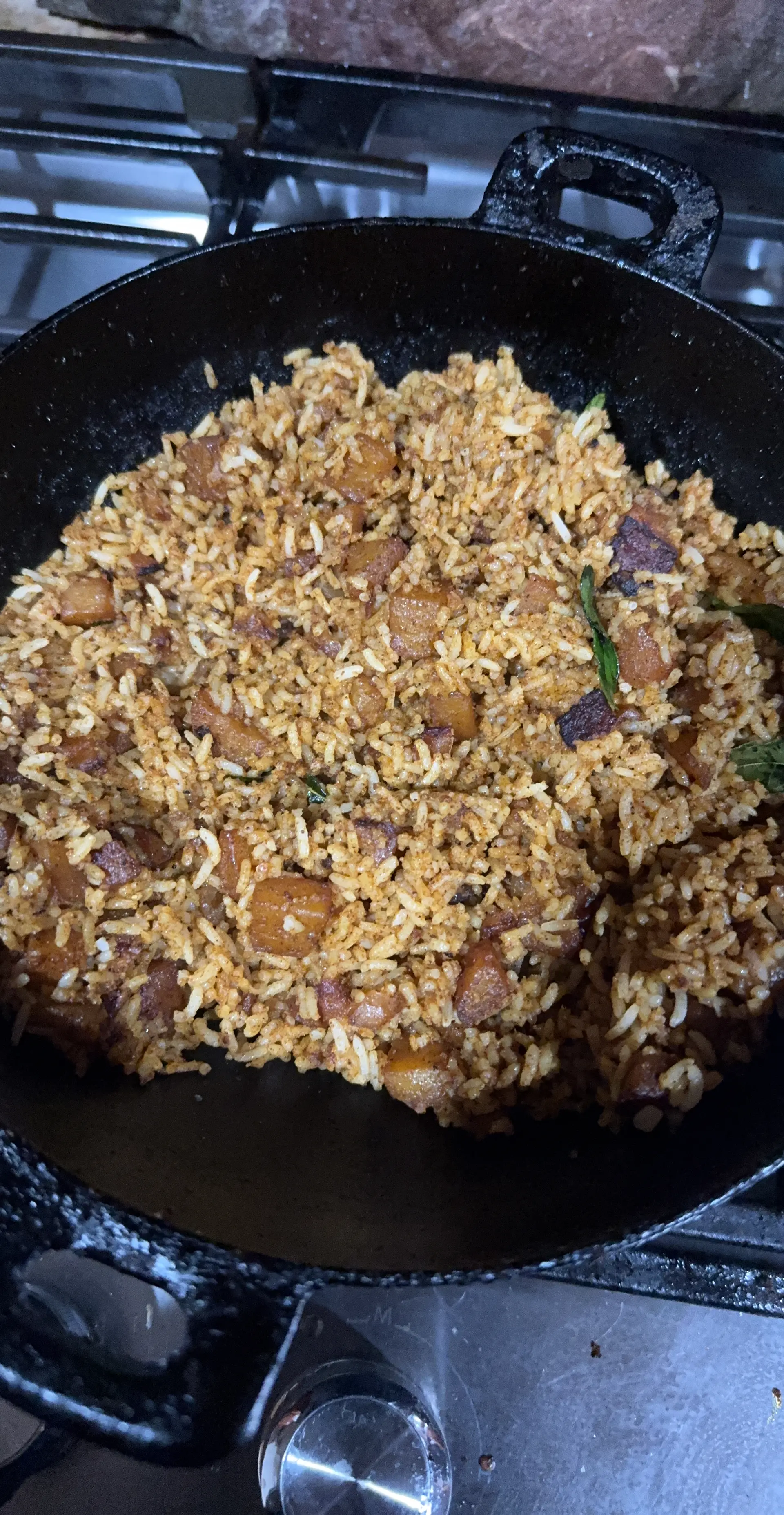 A cook's photo of Potato Fried Rice