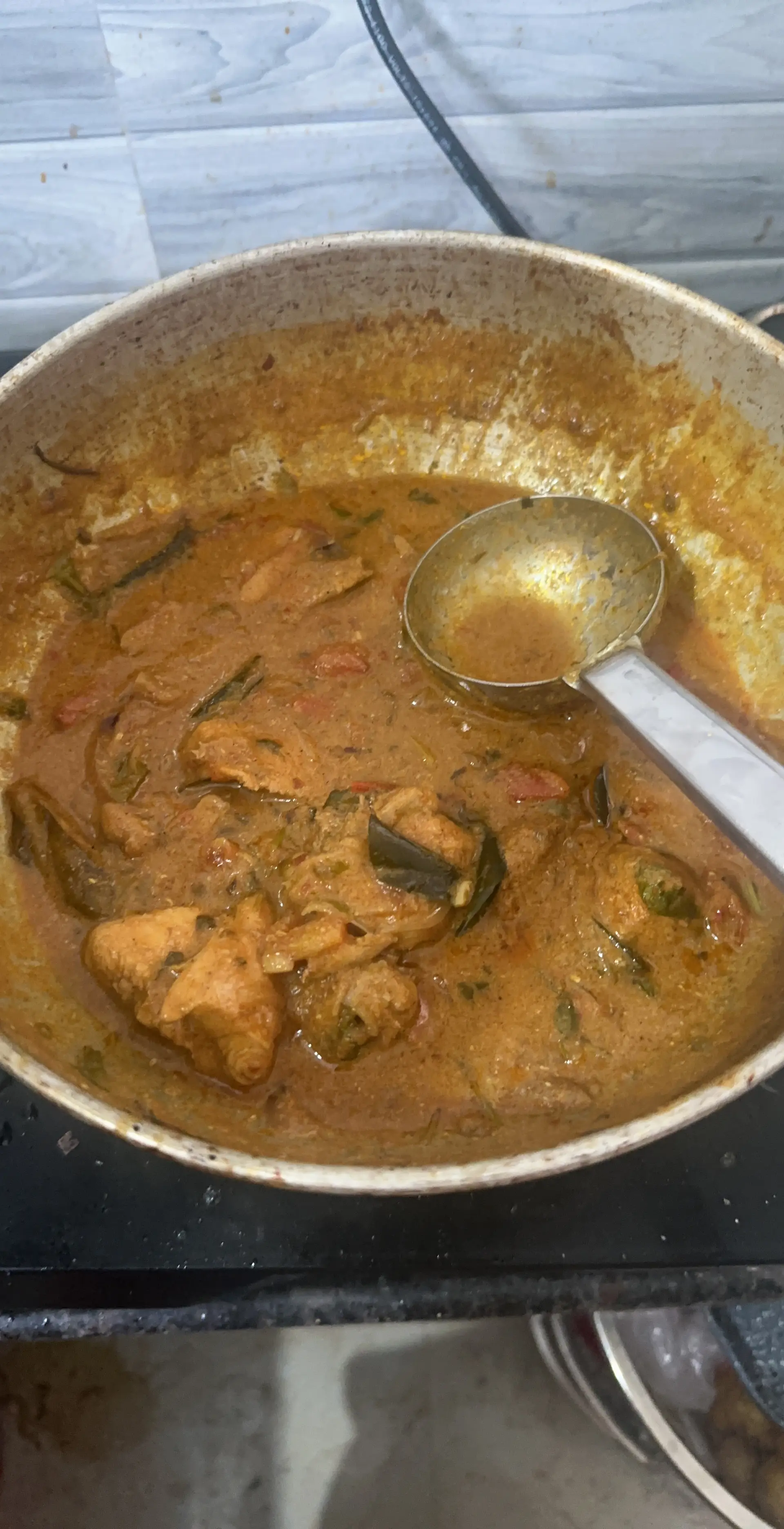 A cook's photo of Cookd Chicken Chukka Kuzhambu