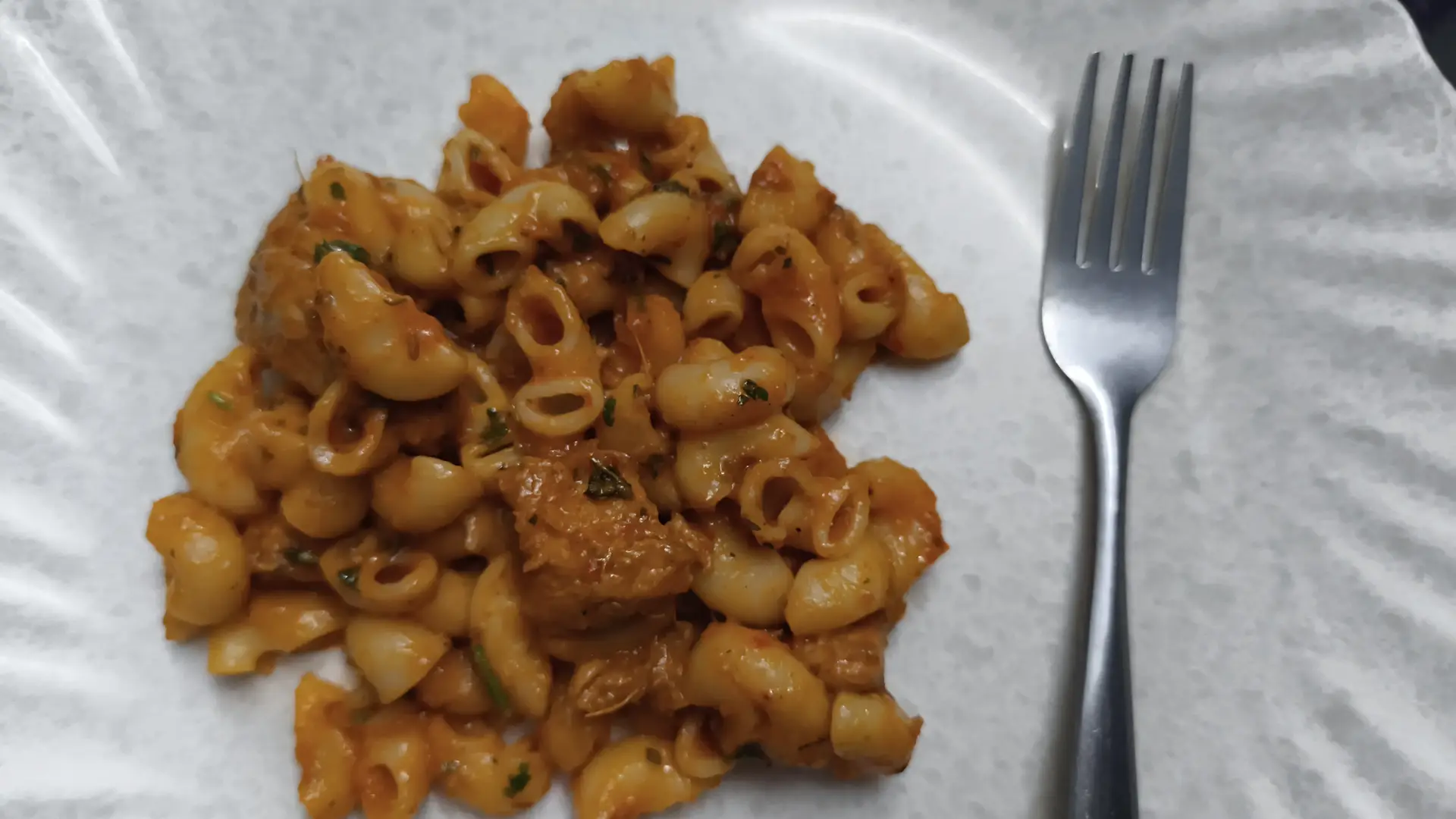 A cook's photo of Butter Chicken Pasta