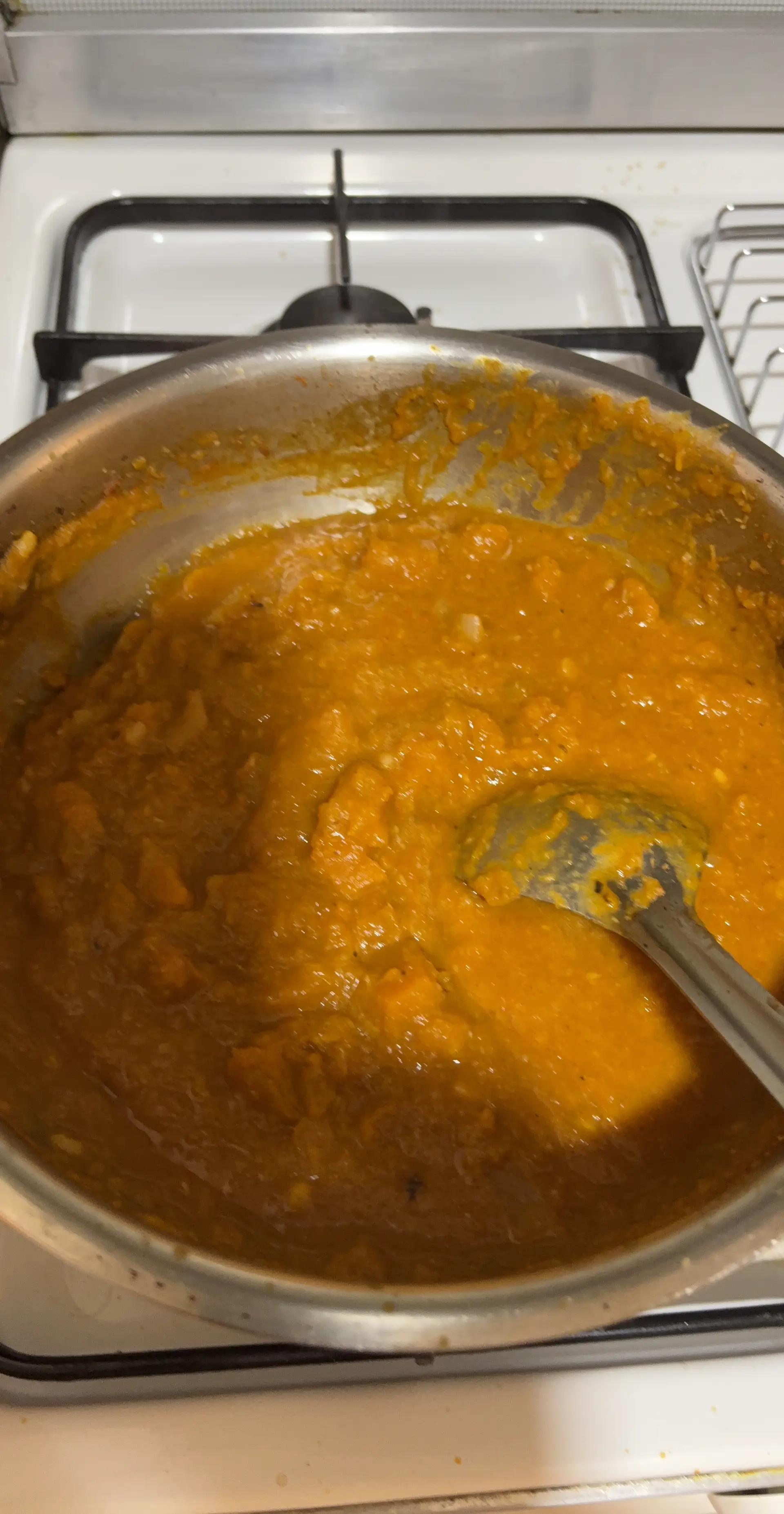 A cook's photo of Parangikai pulikari