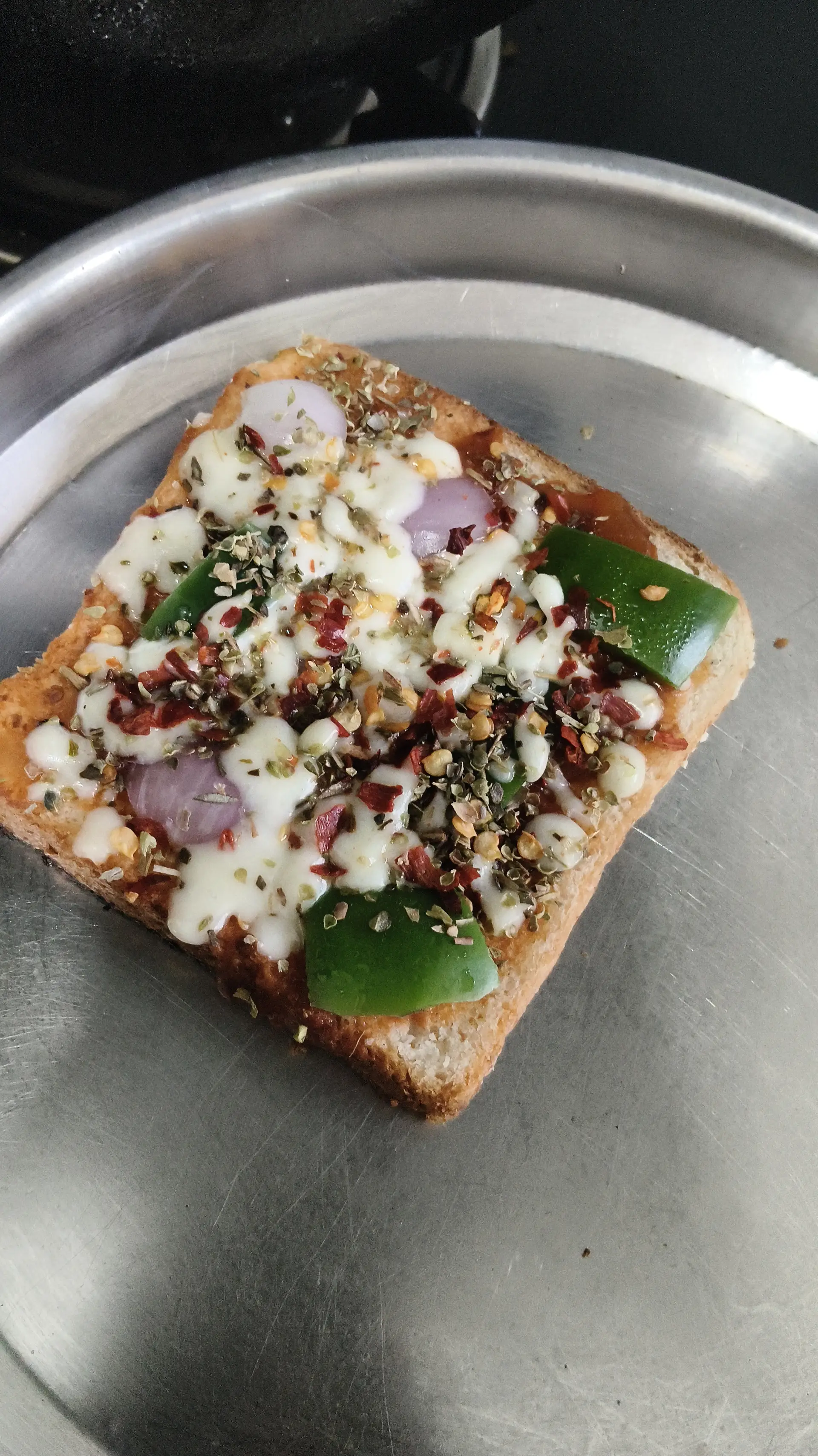A cook's photo of Mini Pizza Sandwich