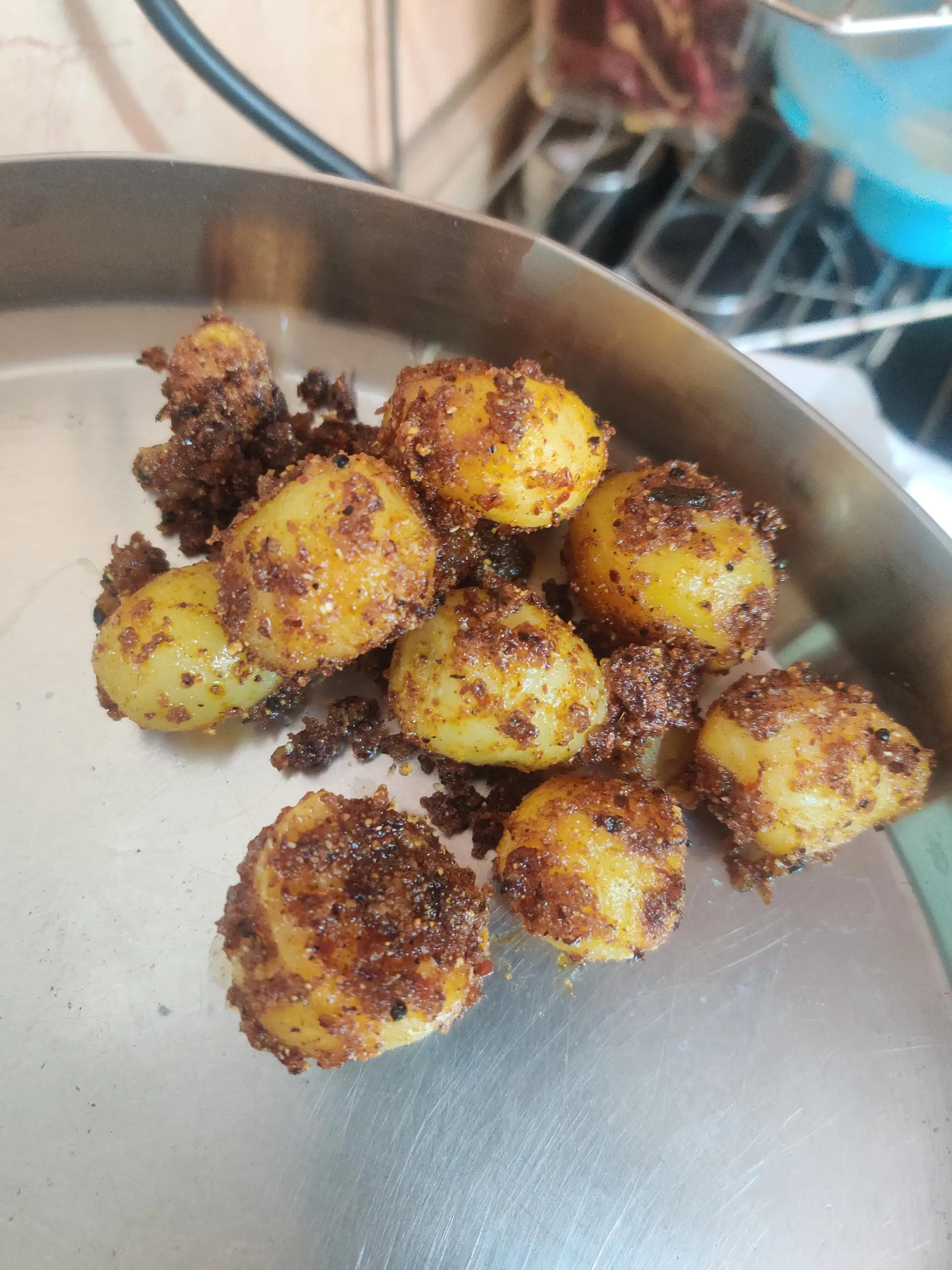 A cook's photo of Baby Potato Fry