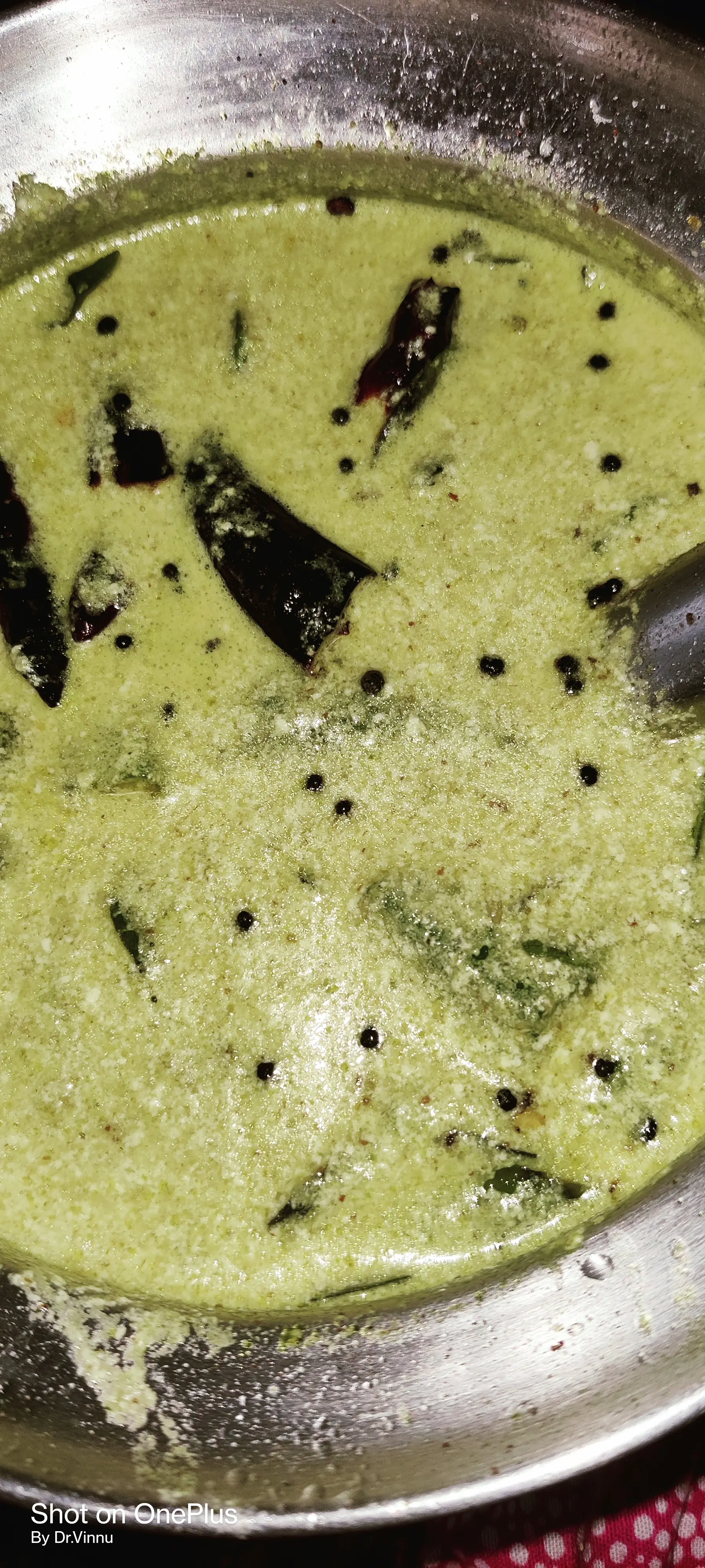 A cook's photo of Mor Kuzhambu