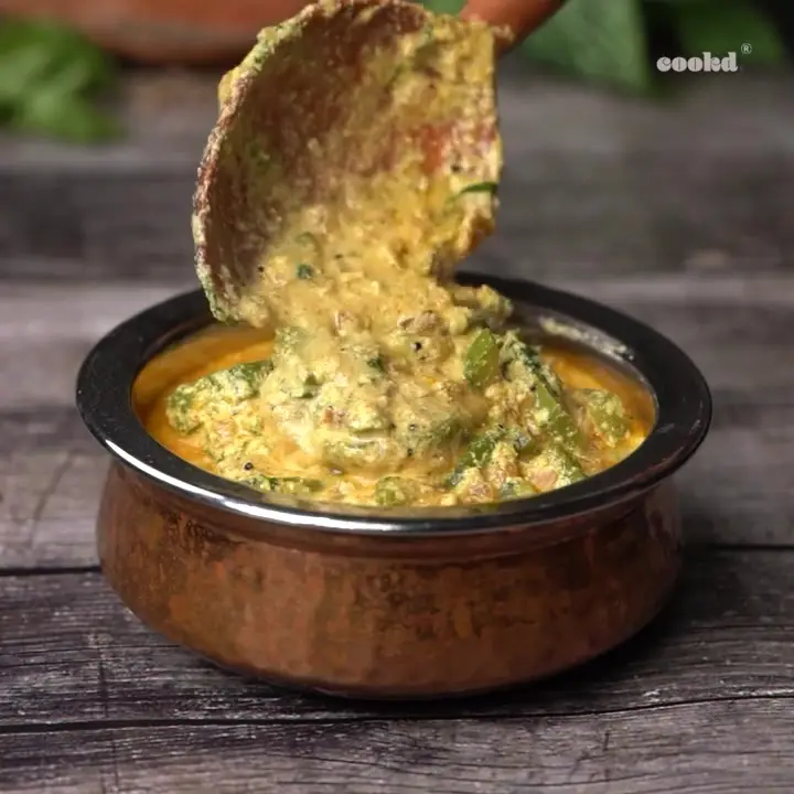 Ridge Gourd Milk Curry
