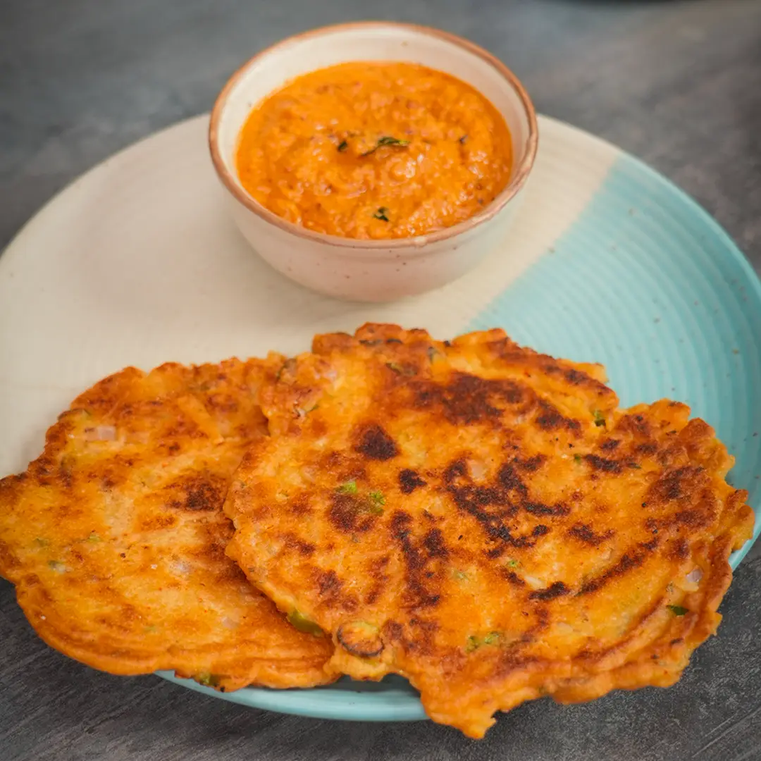 Orapu Adai & Chow Chow Chutney