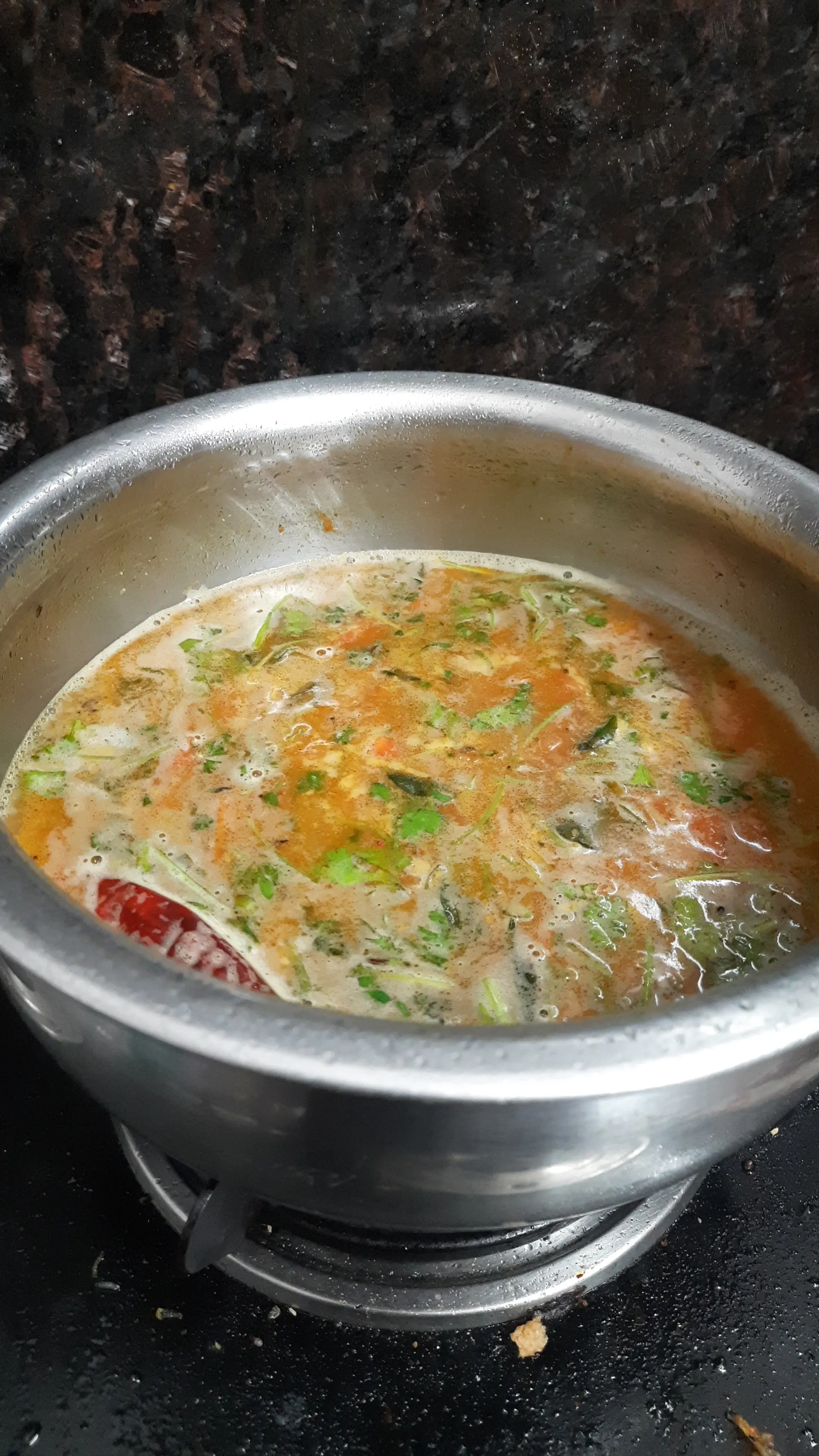 A cook's photo of Tomato Rasam