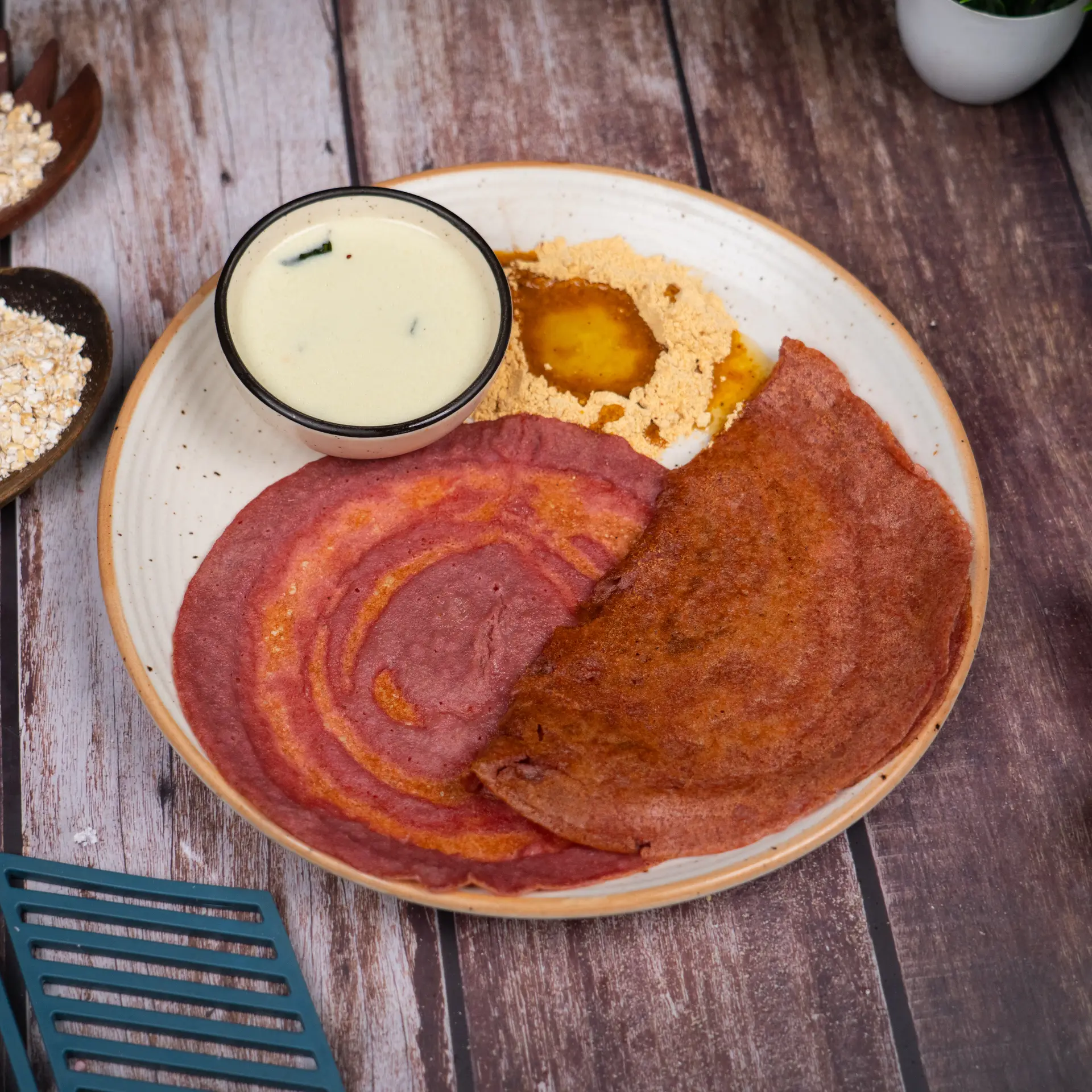 Pink Oats Dosa