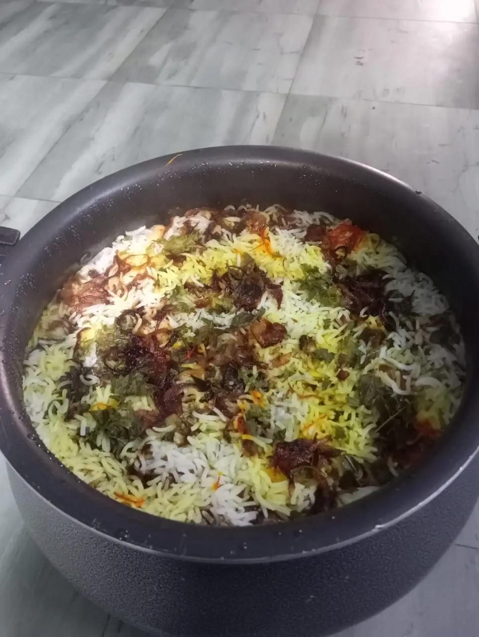 A cook's photo of Hyderabad Chicken Biryani