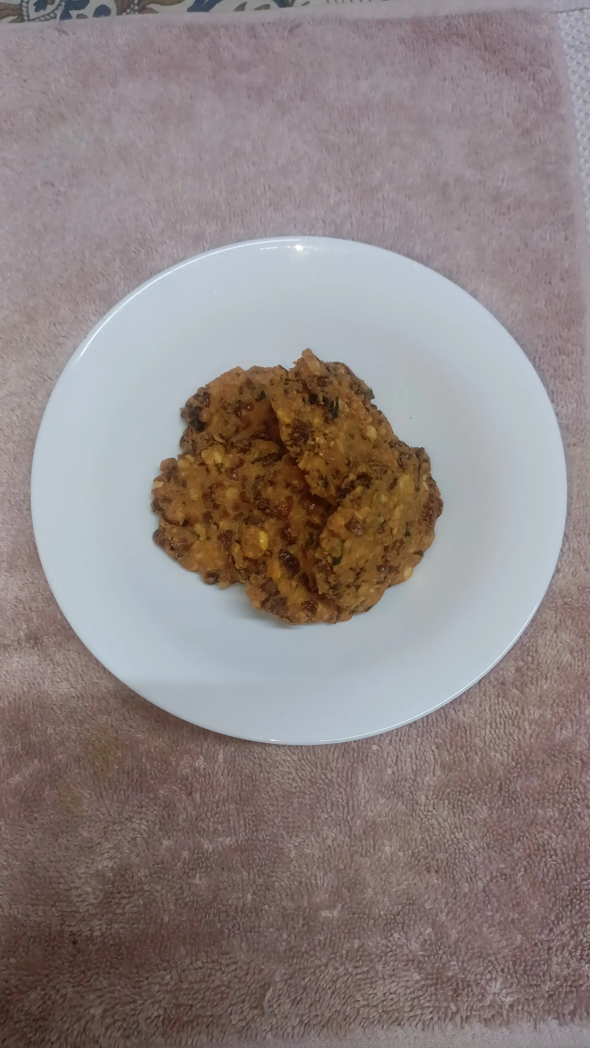 A cook's photo of Masala Vadai