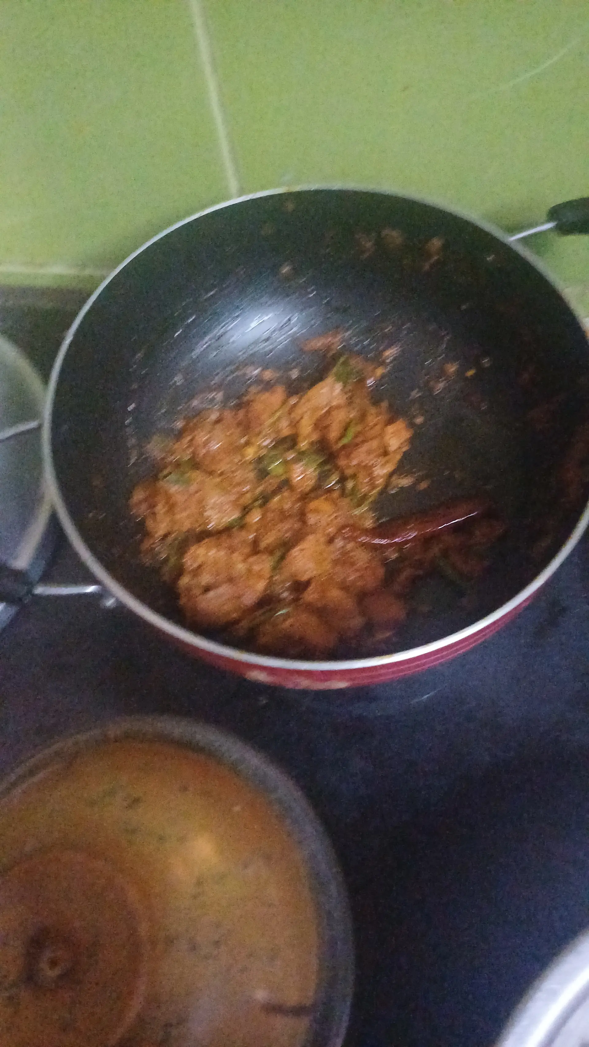 A cook's photo of Madurai Mutton Sukka