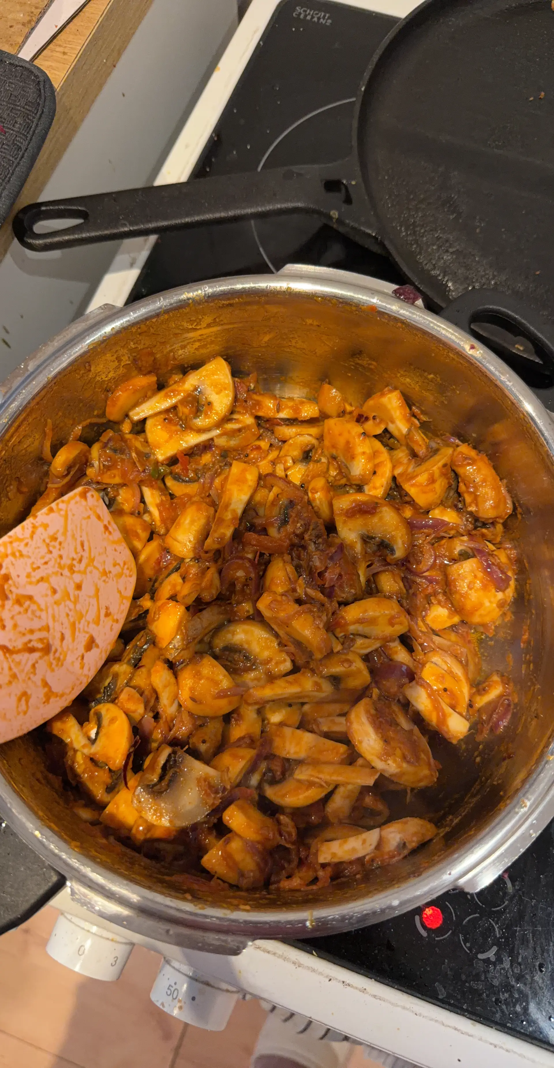 A cook's photo of Cookd Mushroom Thokku