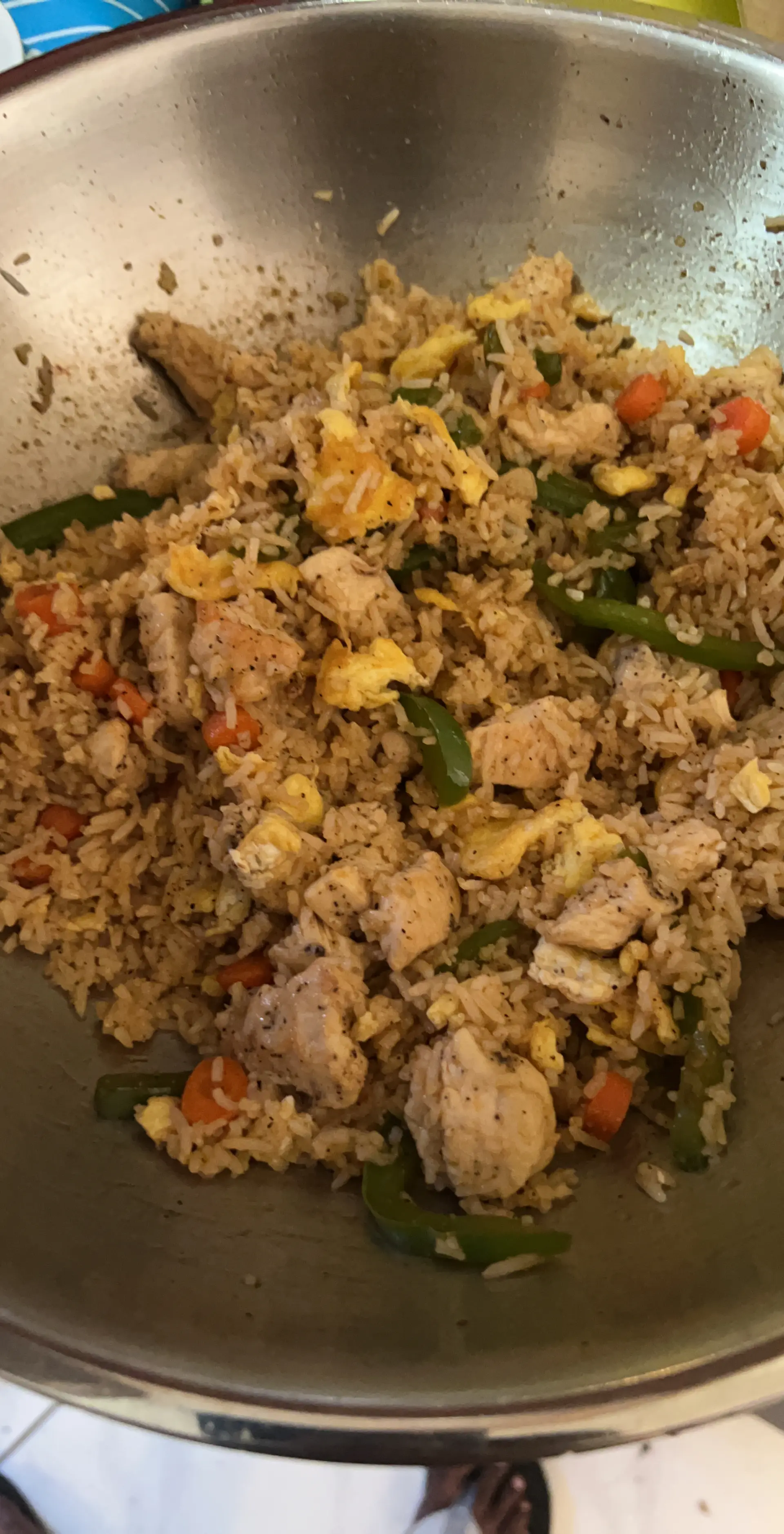 A cook's photo of Chicken Fried Rice