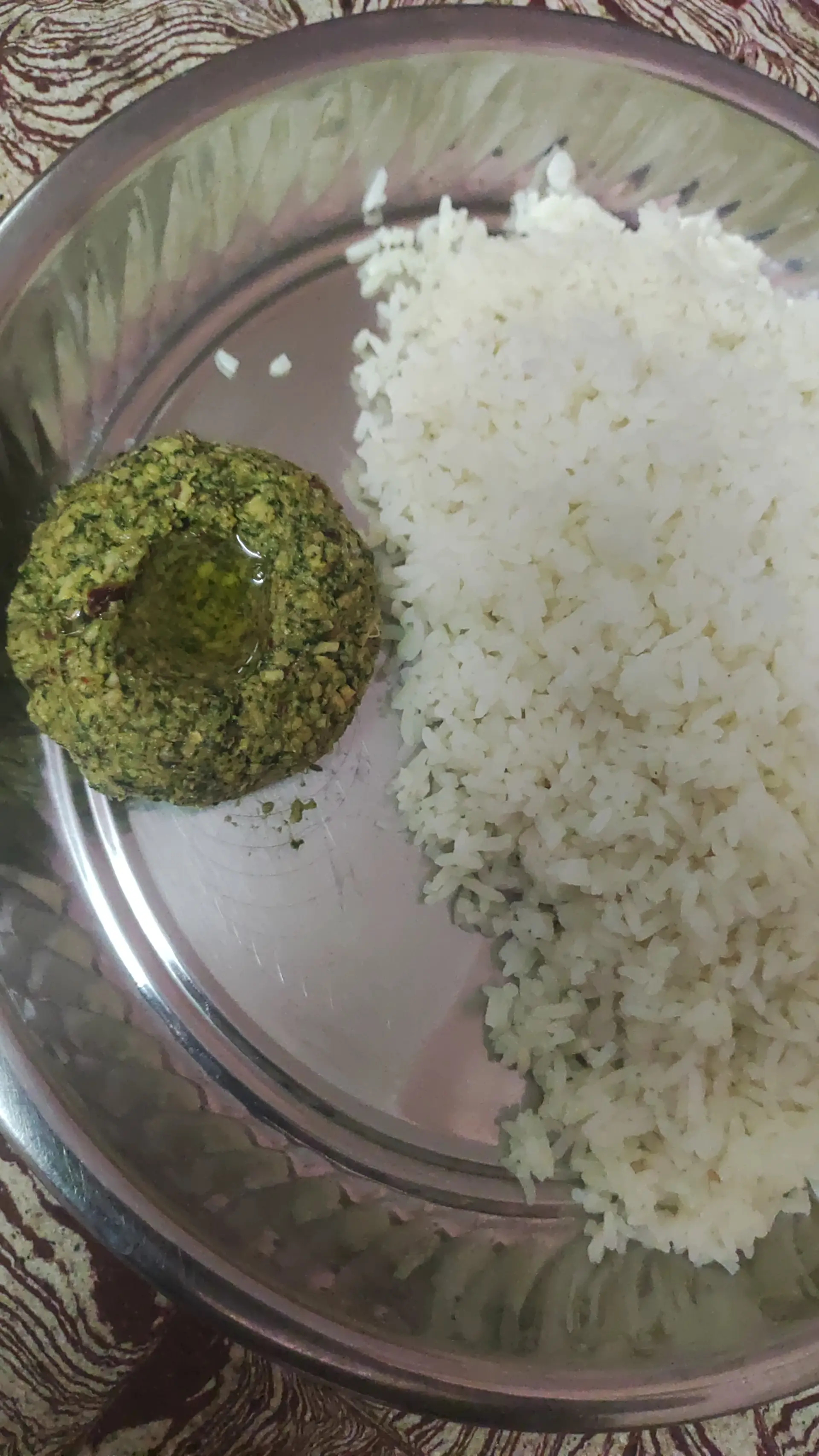 A cook's photo of Kothamalli Thogayal
