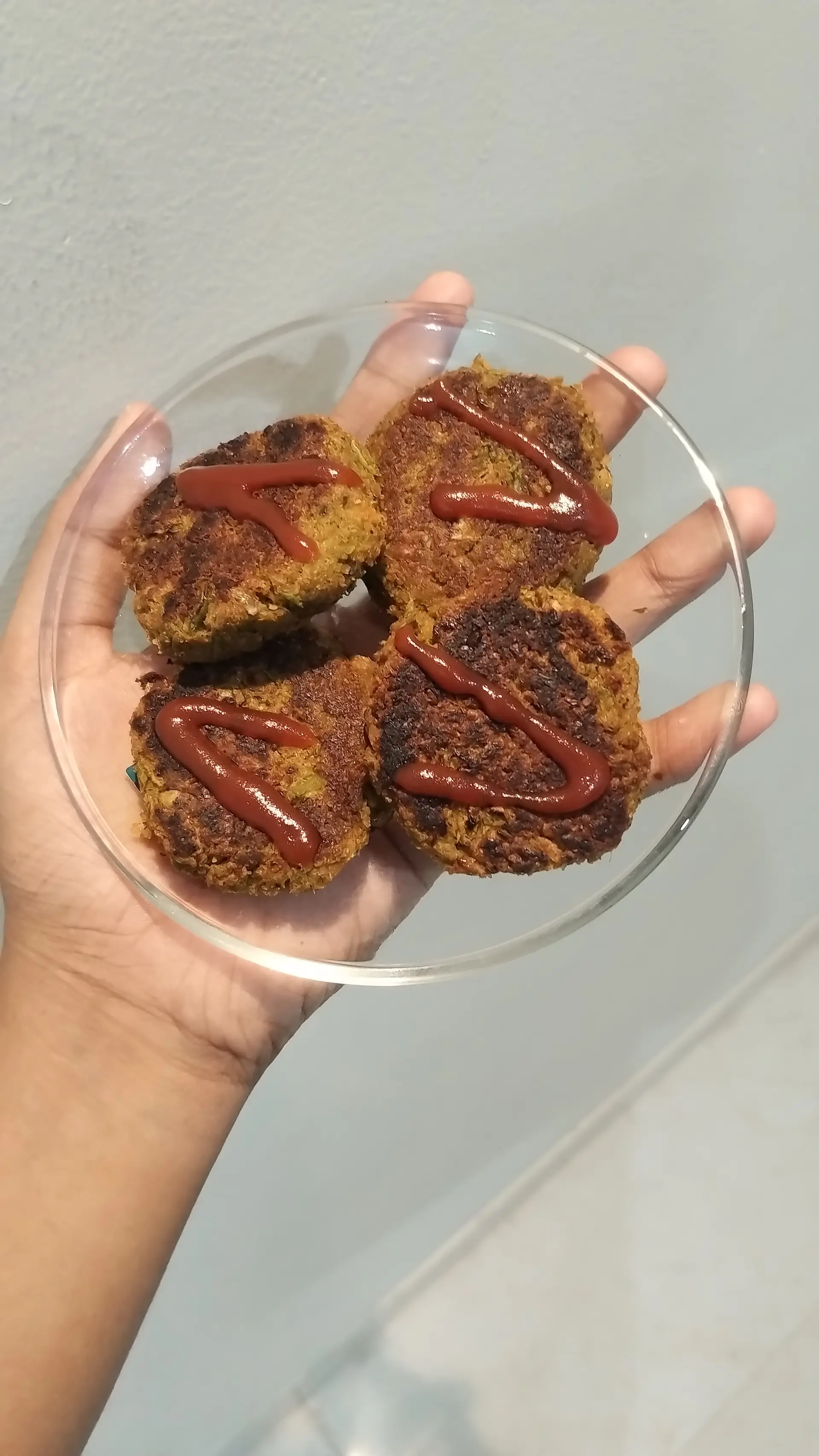A cook's photo of Soya Cutlet